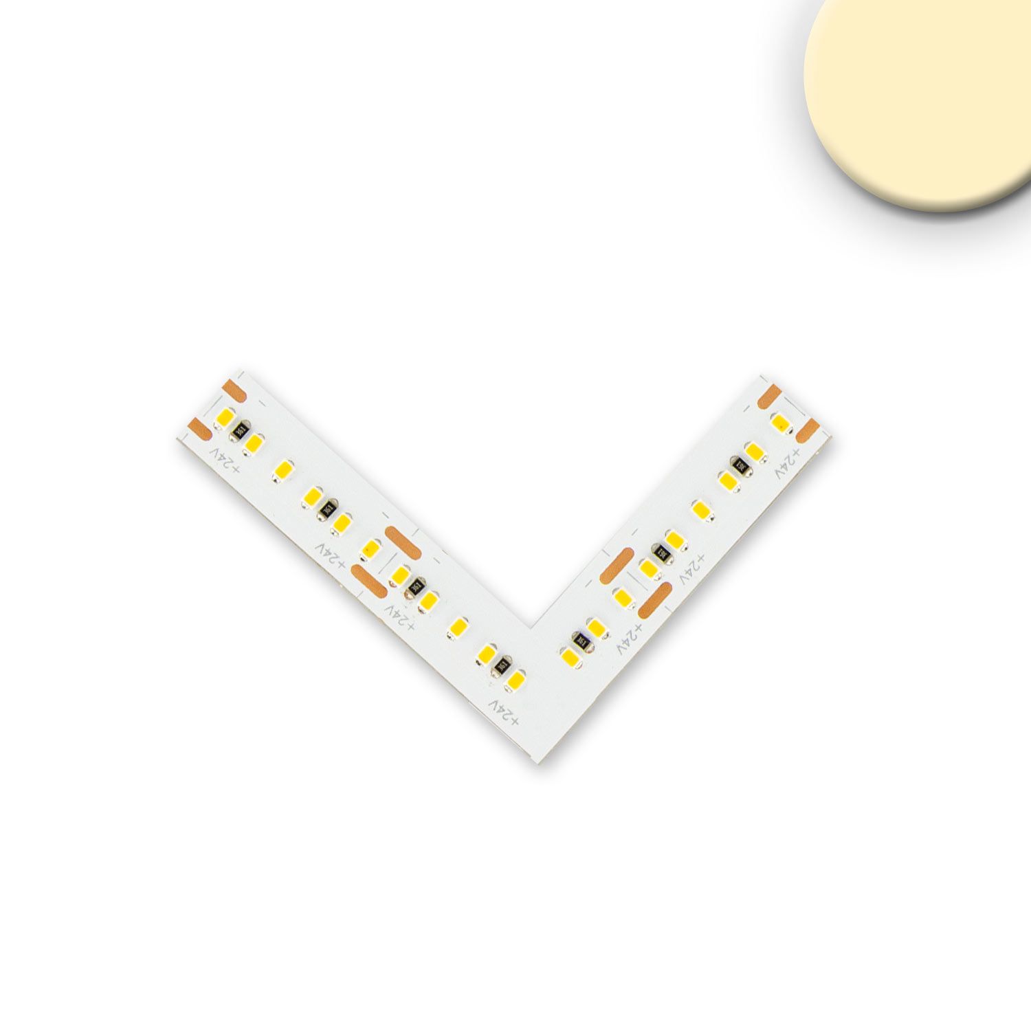 ISOLED Eckverbindung leuchtend 0,5W für CRI930 Linear10 Flexband, 24V DC, 10W, IP20 - 1