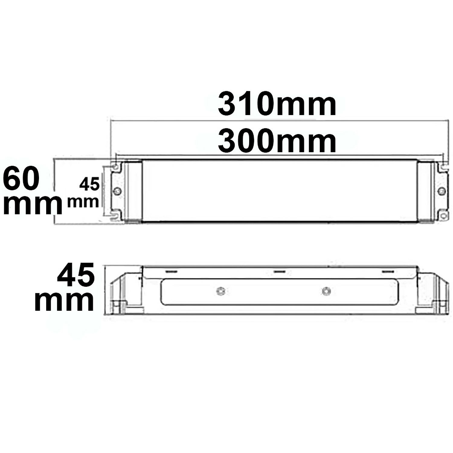 ISOLED LED PWM-Trafo 24V/DC, 0-200W, IP20, 1-10V/Push/DALI-2 dimmbar - 2