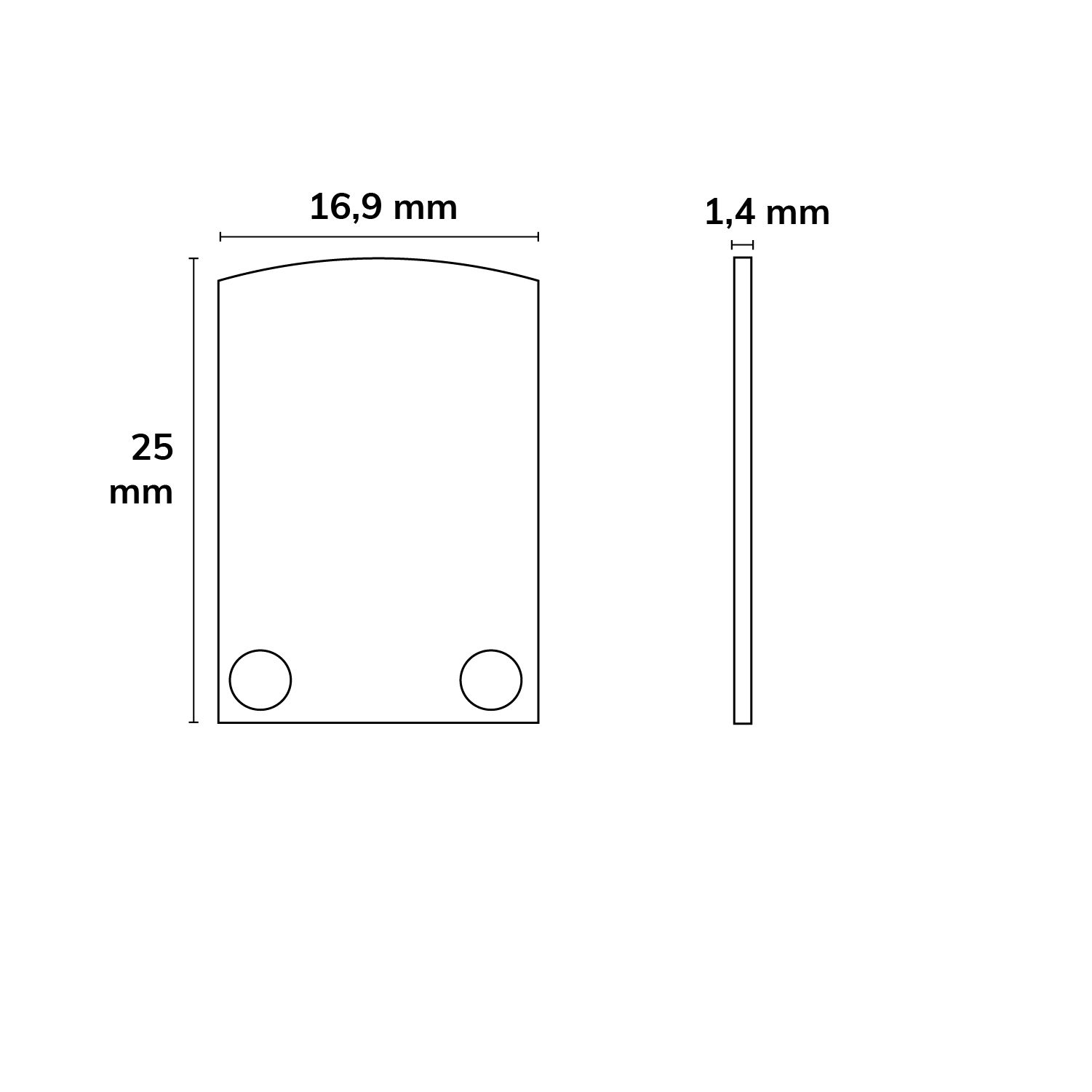 ISOLED Endkappe EC12 für SURF12 BORDERLESS inkl. COVER3 mit TUNNEL, Alu eloxiert - 2