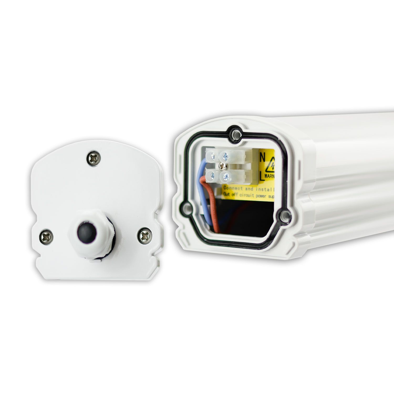 ISOLED LED Linearleuchte 130cm, 36W, IP65, neutralweiß - 5