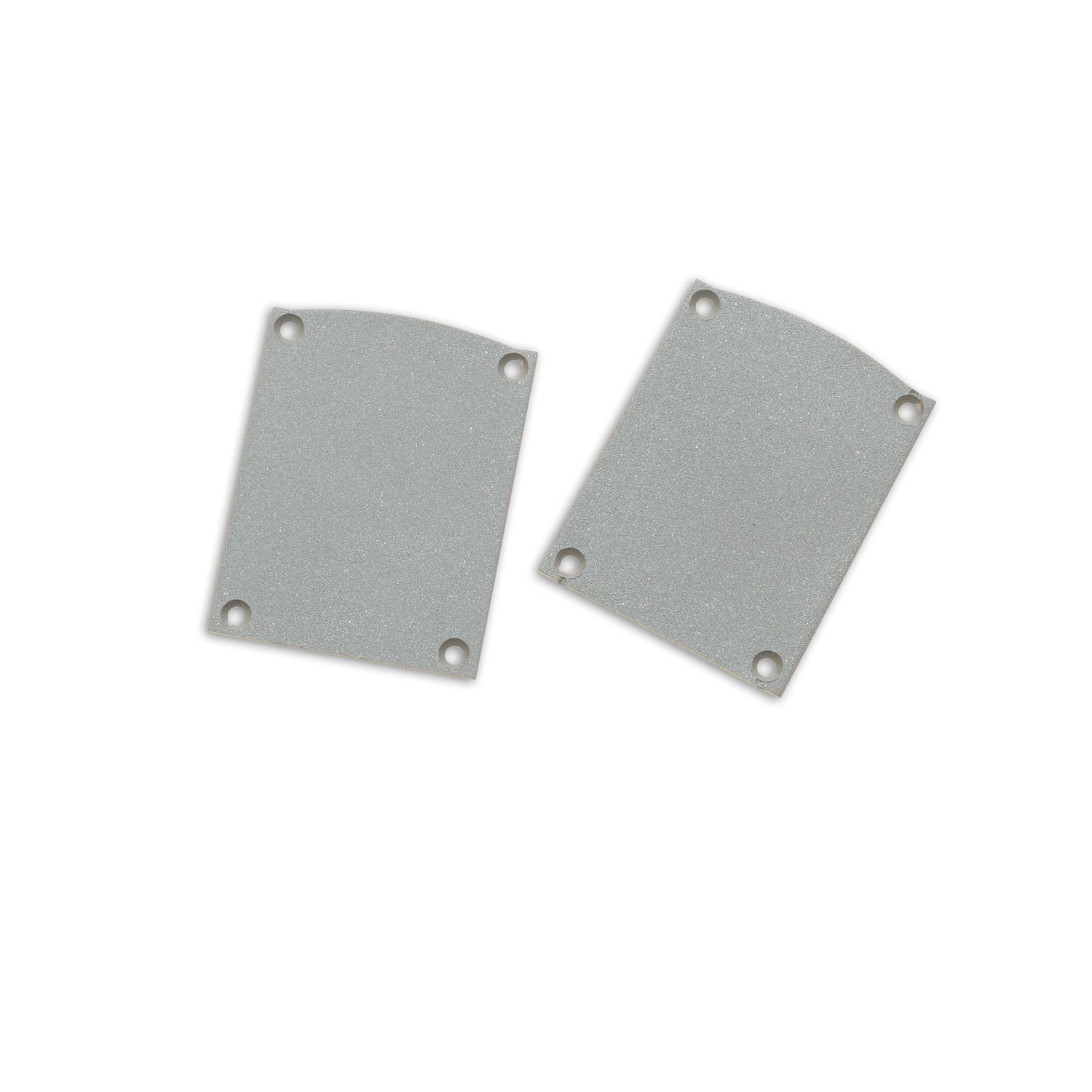 ISOLED Endkappe EC116 Alu silber für LAMP30 V1+V2, Halbrund, 2 STK, inkl. Schrauben ISOLED Endkappe EC116 Alu silber für LAMP30 V1+V2, Halbrund, 2 STK, inkl. Schrauben - 1