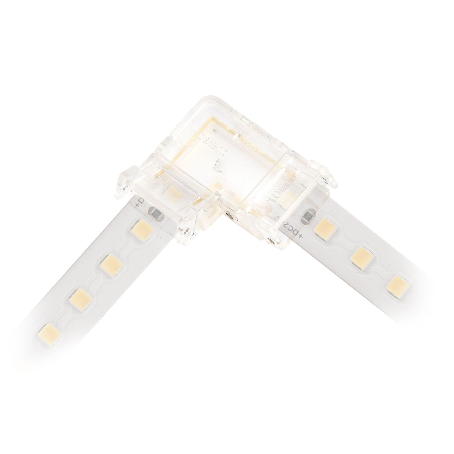 ISOLED Kontakt-Eckverbinder (max. 5A) K2-210 für 2-pol. IP20 Flexstripes mit Breite 10mm - 2