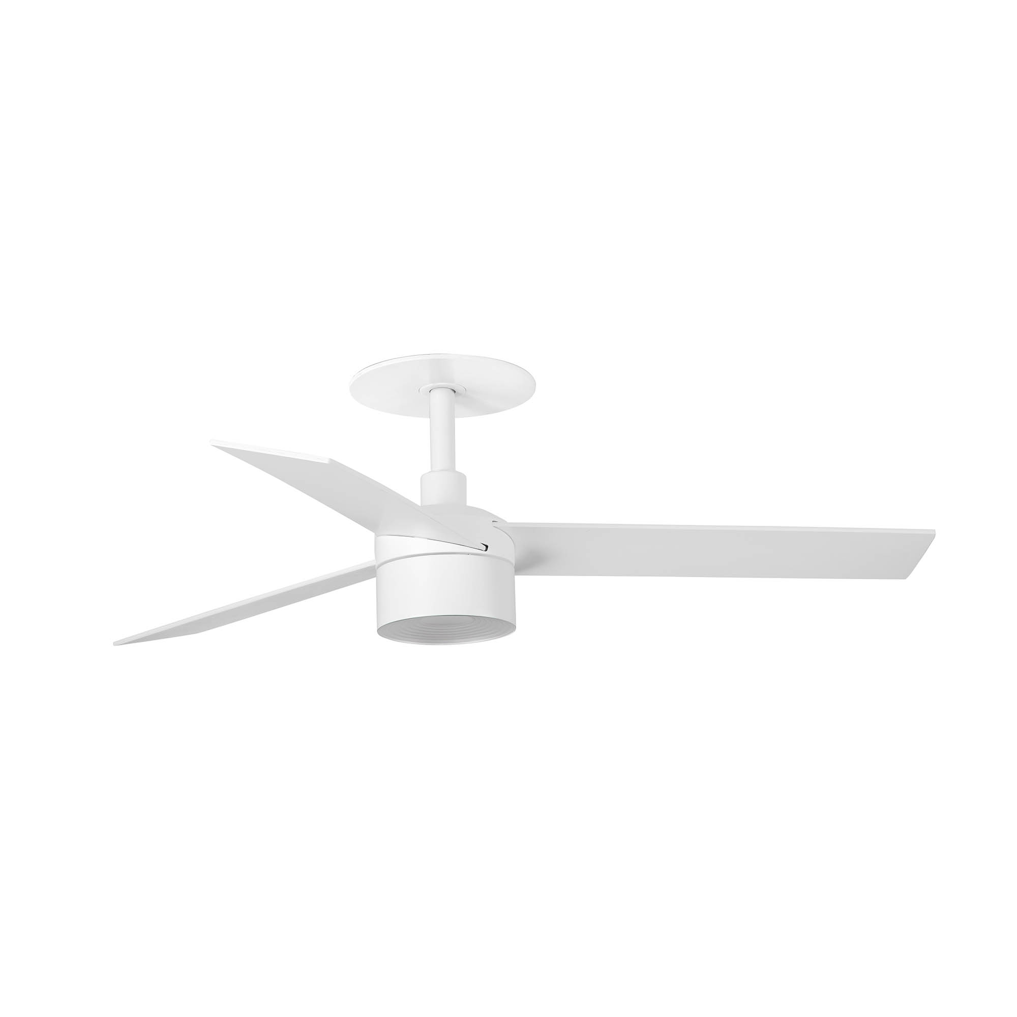 Faro RUDDER RECESSED TEK 4 S Ventilator weiß/Esche 3000K - Produktbild 1