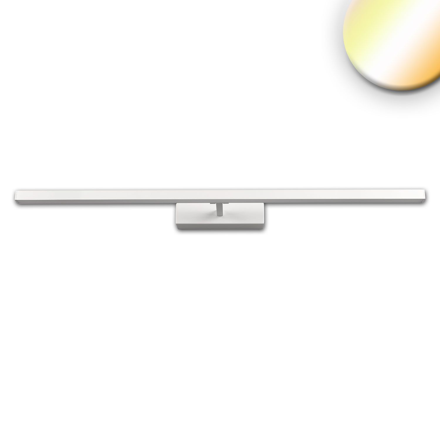 ISOLED LED Spiegel- und Bilderleuchte schwenkbar, 520mm, 12W, weiß, ColorSwitch 2700|3000|4000K - 1