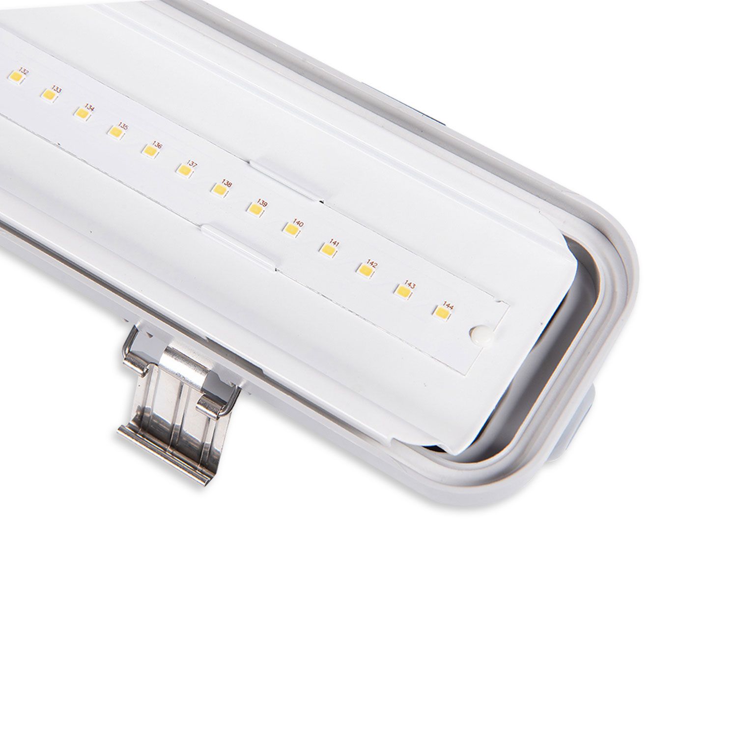 ISOLED LED Wannenleuchte SL 60cm, IP66, PowerSwitch 14-20W, 140lm/W, ColorSwitch 3000|4000|5700K - 4