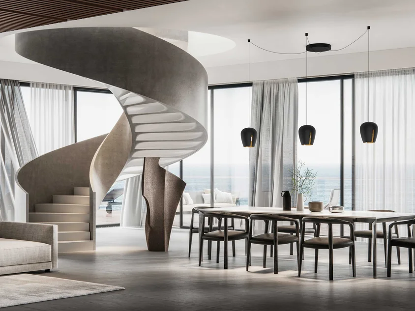 Molto Luce BALDACHIN MULTI 3x VERTIKAL (schwarz) - 3