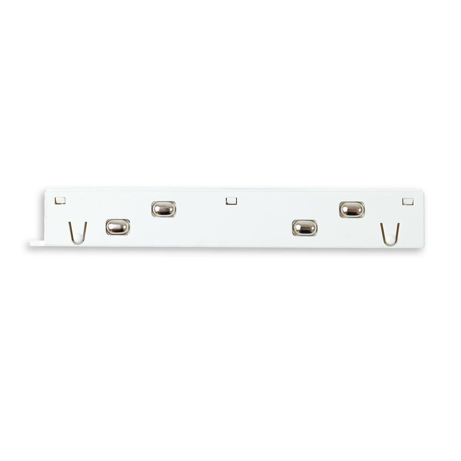 ISOLED Track48 Linear-Verbinder-Mini, starr, stromführend, weiß, max. 6A, 4-polig - 2