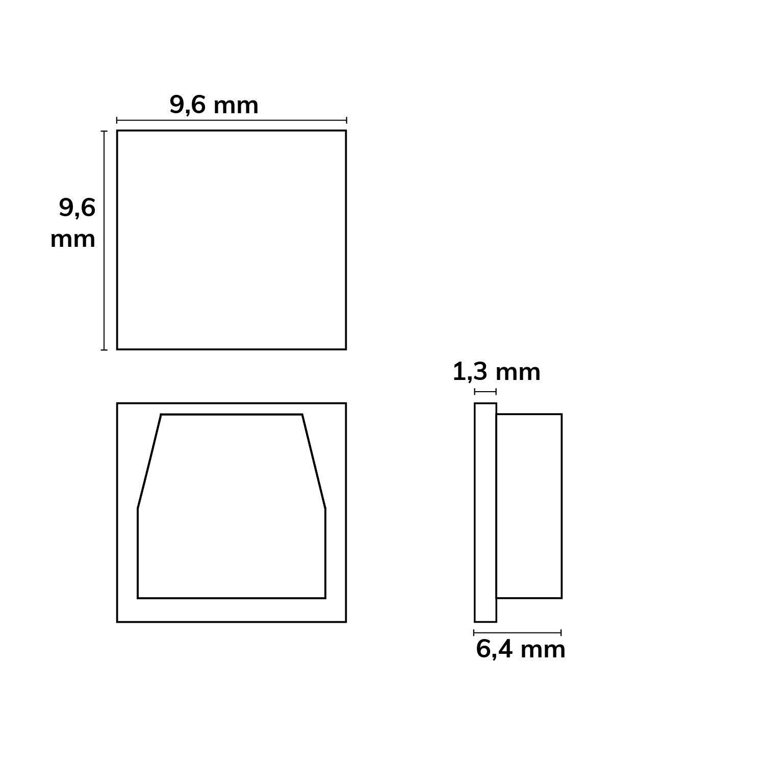 ISOLED Endkappe EC 62 für Profil SURF8, 1 STK - 2