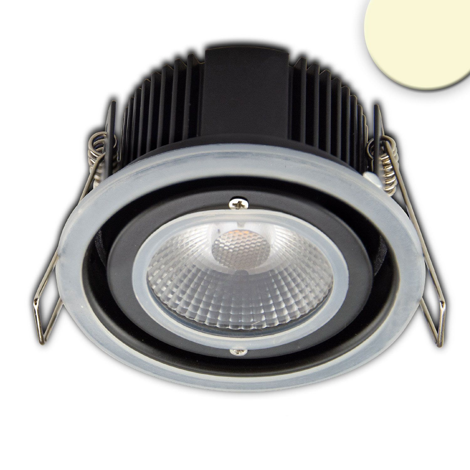 ISOLED LED Einbaustrahler Sys-68, 10W, IP65, warmweiß, Push oder DALI-dimmbar (exkl. Cover) ISOLED LED Einbaustrahler Sys-68, 10W, IP65, warmweiß, Push oder DALI-dimmbar (exkl. Cover) - 1