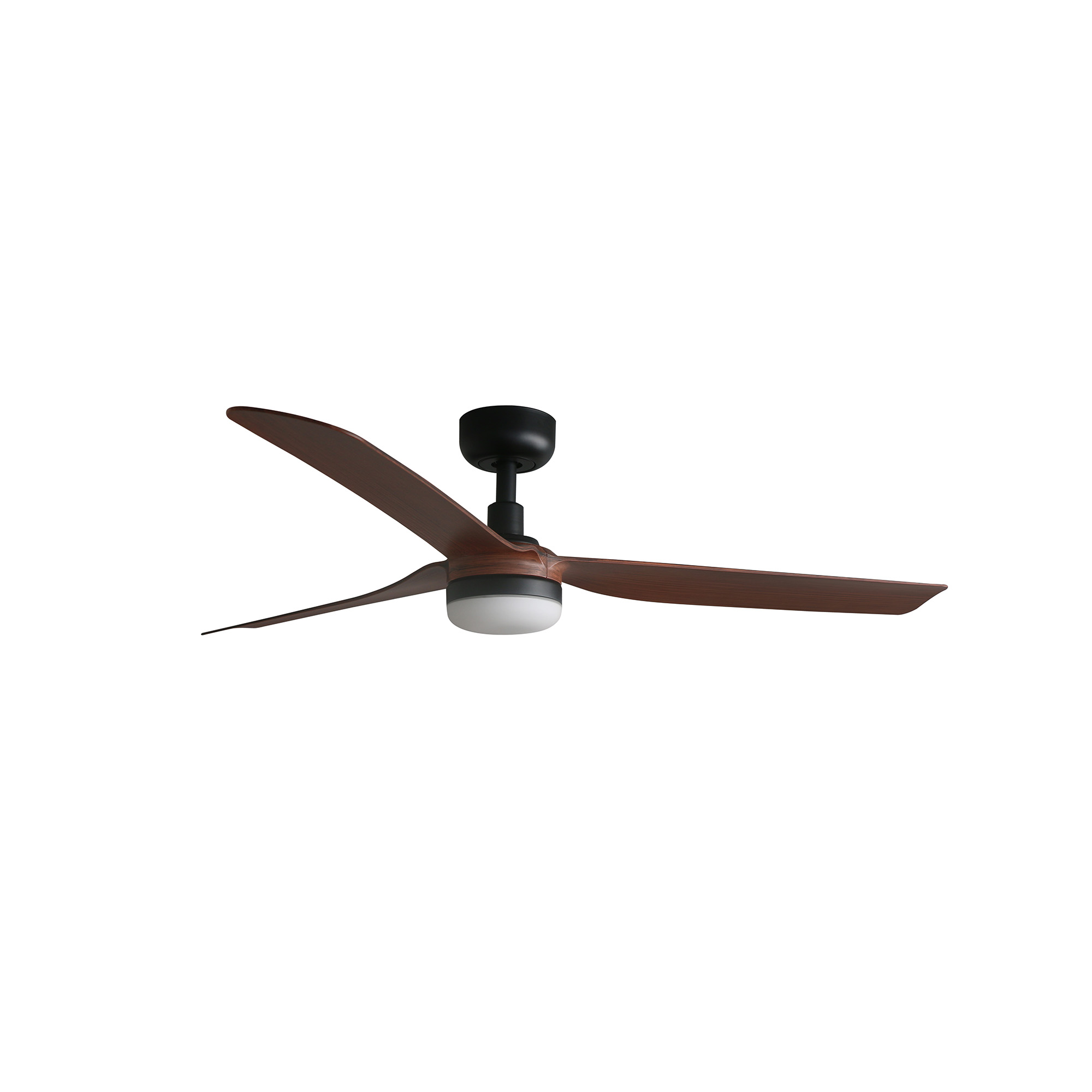 Faro PUNT M Ventilator schwarz/Nussbaum 20W SWT - 1