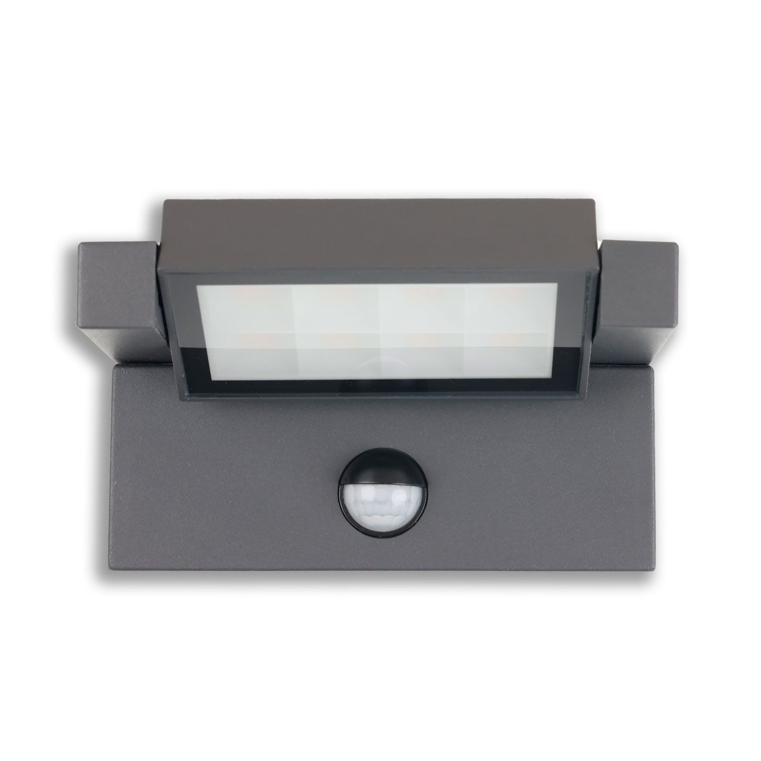 ISOLED LED Wandleuchte mit einstellbarem PIR Bewegungs-/Helligkeitssensor, 12W, IP65, schwenkbar, warmweiß - 3