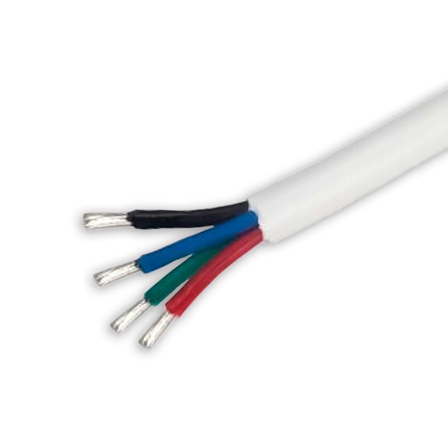 ISOLED NeonPro Rundkabel 4-polig für LED-Flexband NeonPro, 4x0,33mm², 6mm AD, für 1313 und 1616 Neon - 4