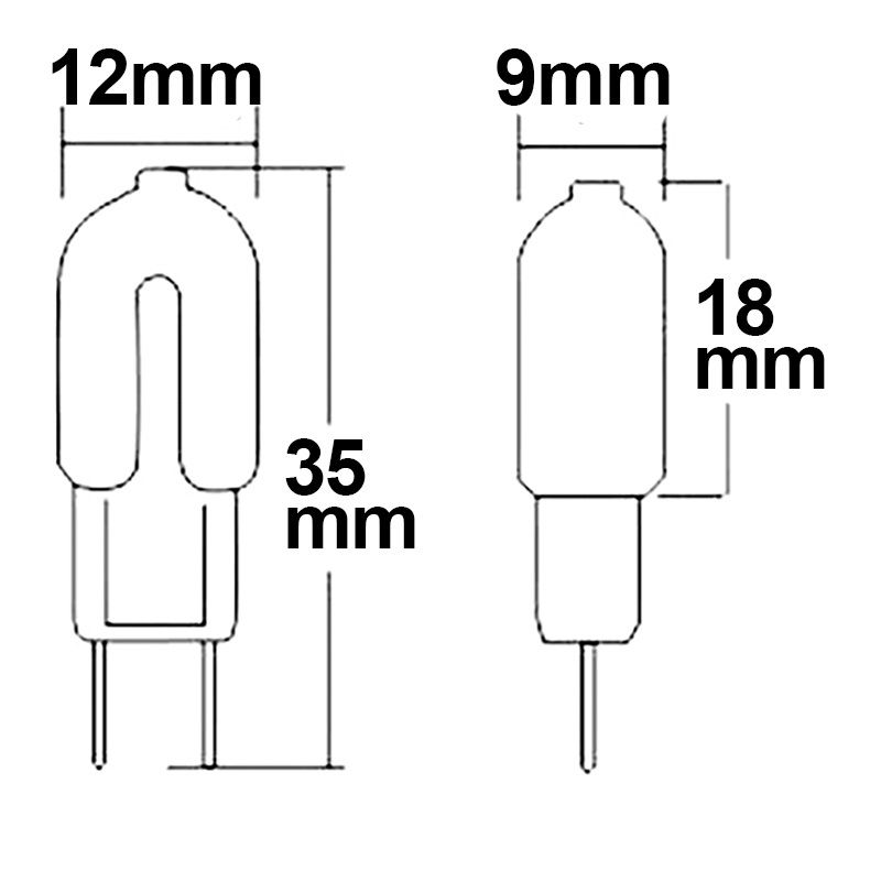ISOLED G4 LED 1,2W, warmweiß - 2