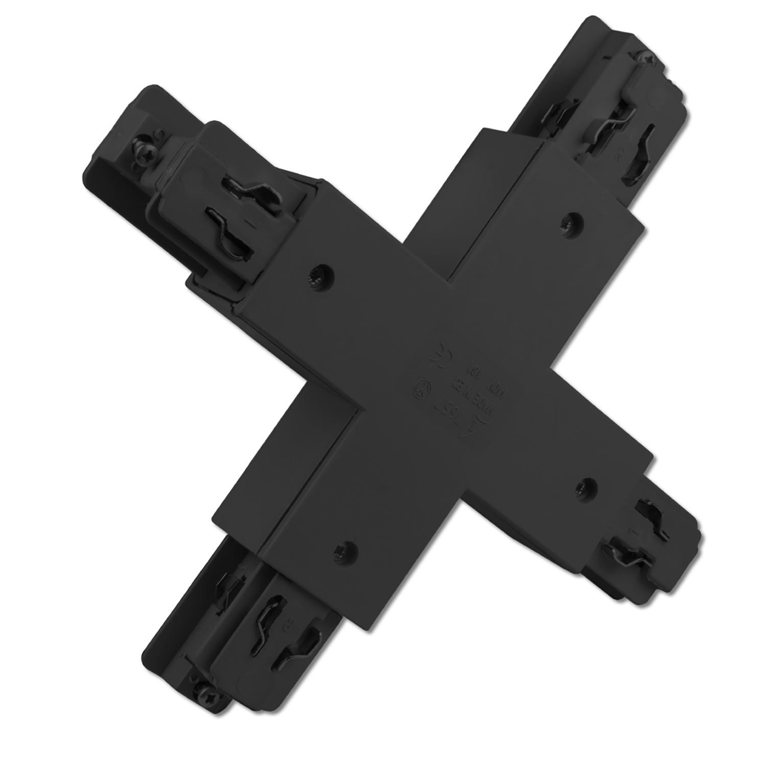 ISOLED 3-Phasen Classic X-Verbinder, schwarz - 1