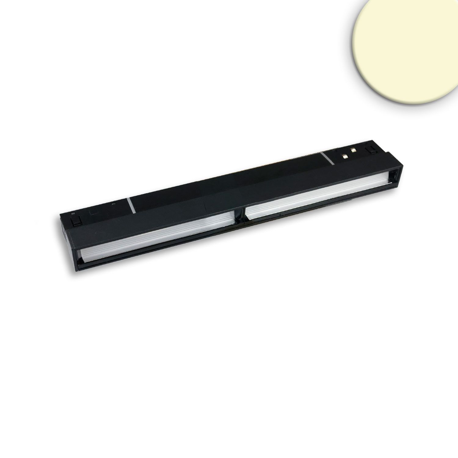 ISOLED Track48 Wallwasher 22cm schwarz, 12W, 100° asymetrisch, 48V DC, 3000K, CRI90 ISOLED Track48 Wallwasher 22cm schwarz, 12W, 100° asymetrisch, 48V DC, 3000K, CRI90 - 1