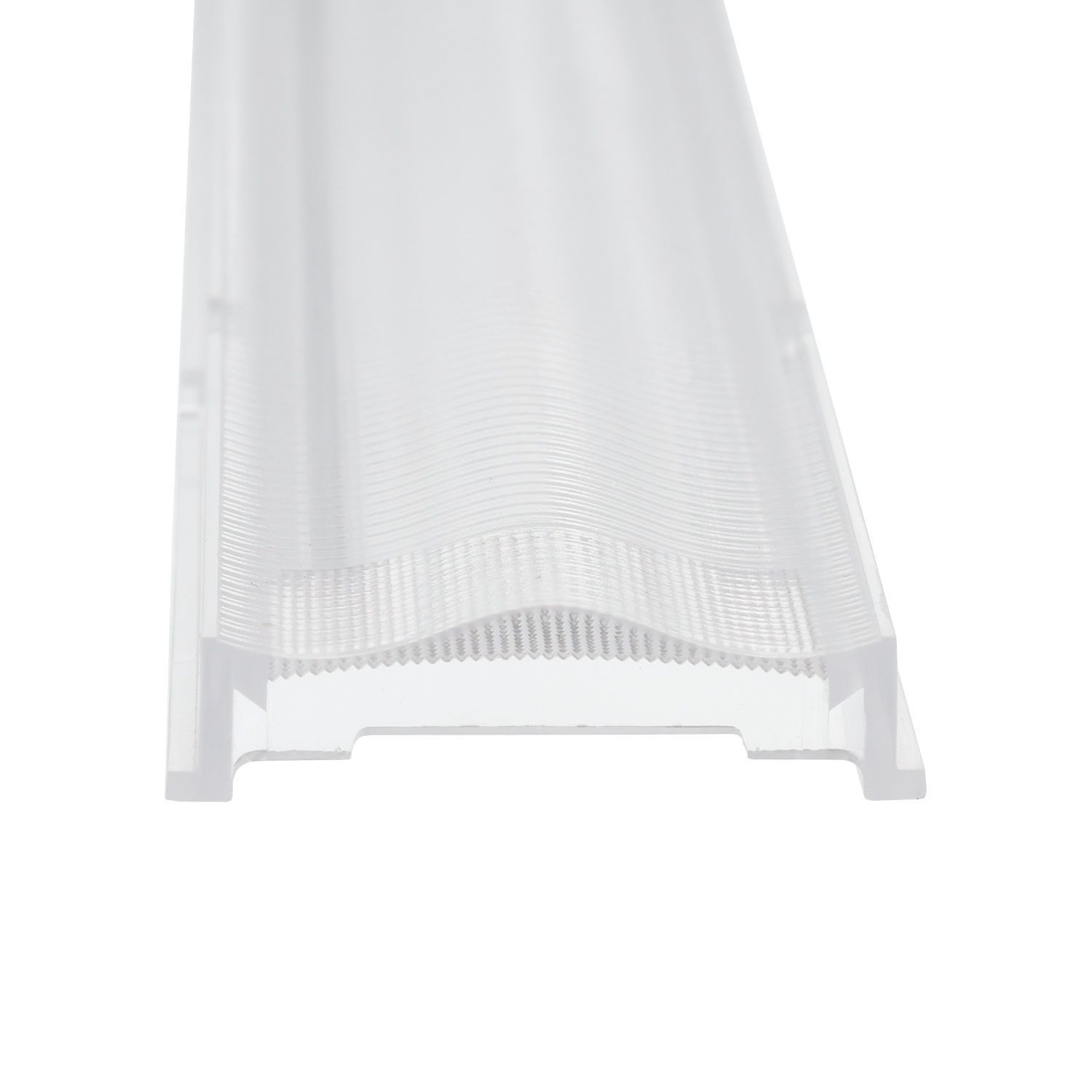 ISOLED Einschubcover 2x25° Linse doppelt-asymmetrisch für 3-Phasen Linearleuchte prismatisch, 120cm - 2