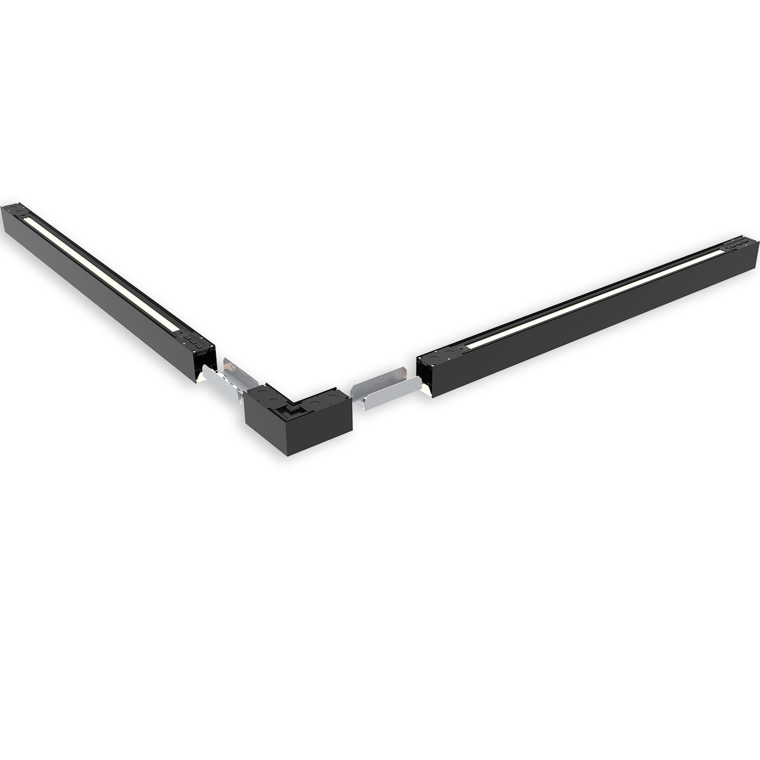 ISOLED L-Verbinder für Aufbau/Hängeleuchte LINKLINE50 schwarz - 2