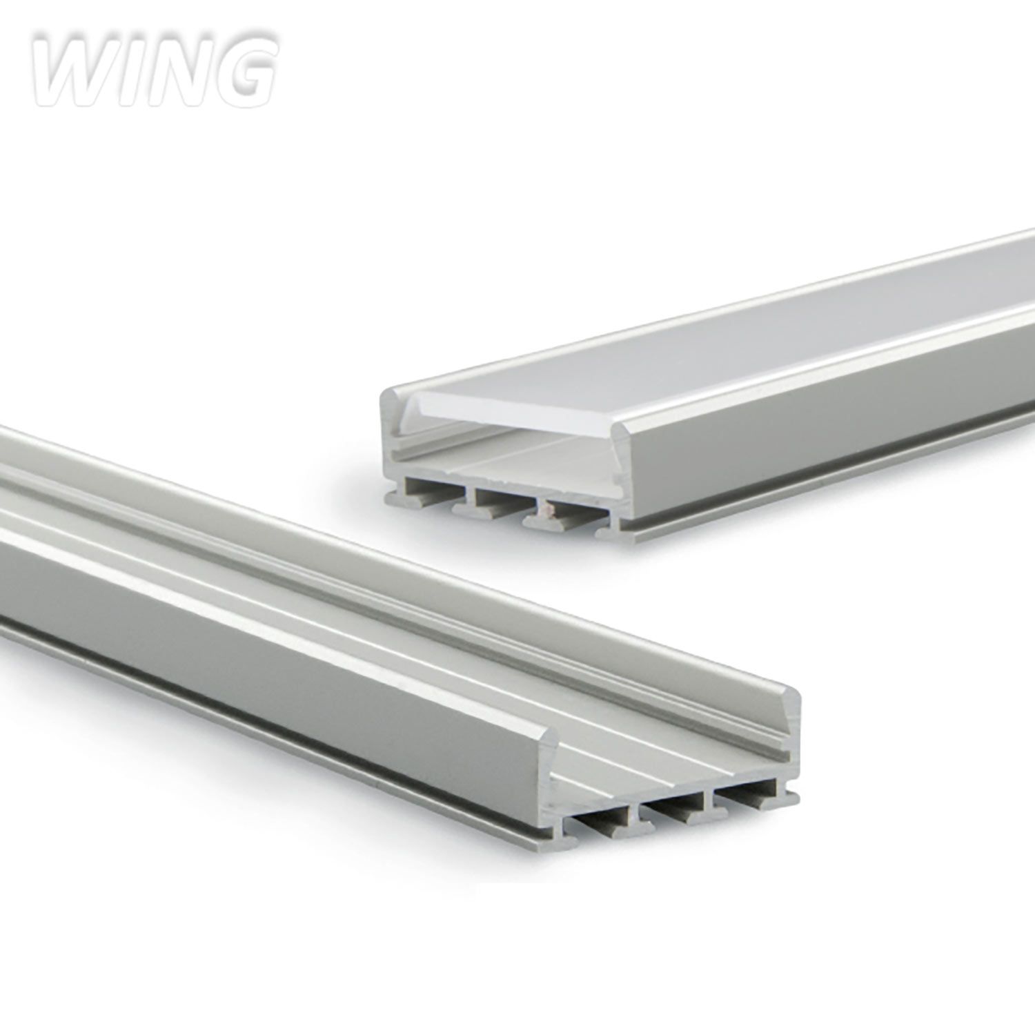 ISOLED LED Aufbauprofil WING20 klein, eloxiert L: 200cm - 3