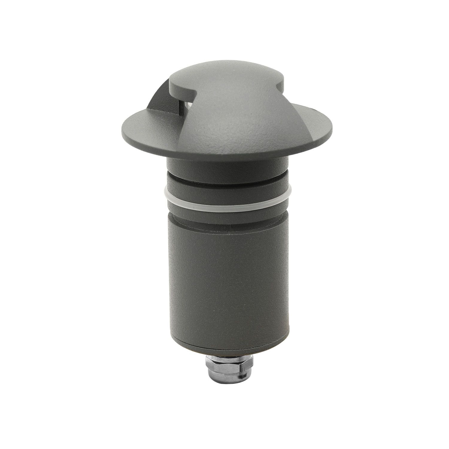 ISOLED LED Bodeneinbaustrahler, rund 2SIDE 60mm, schwarz, 12-24V, IP67, 3W, 60°, warmweiß - 3