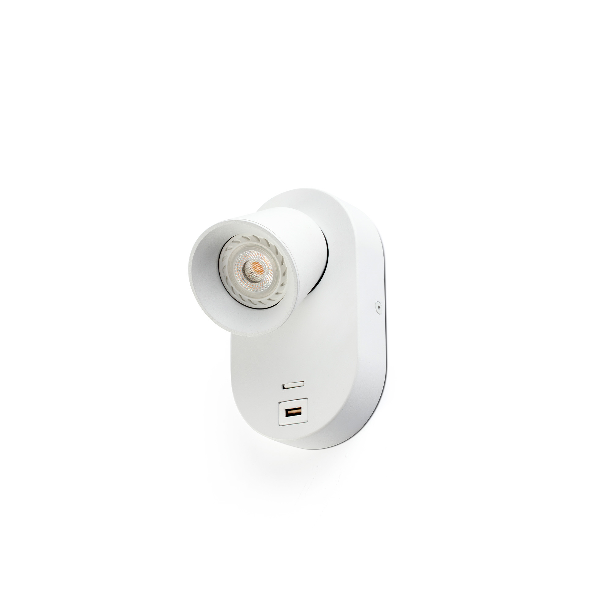 Faro CORB USB A Wandleuchte weiß Faro CORB USB A Wandleuchte weiß - Produktbild 1