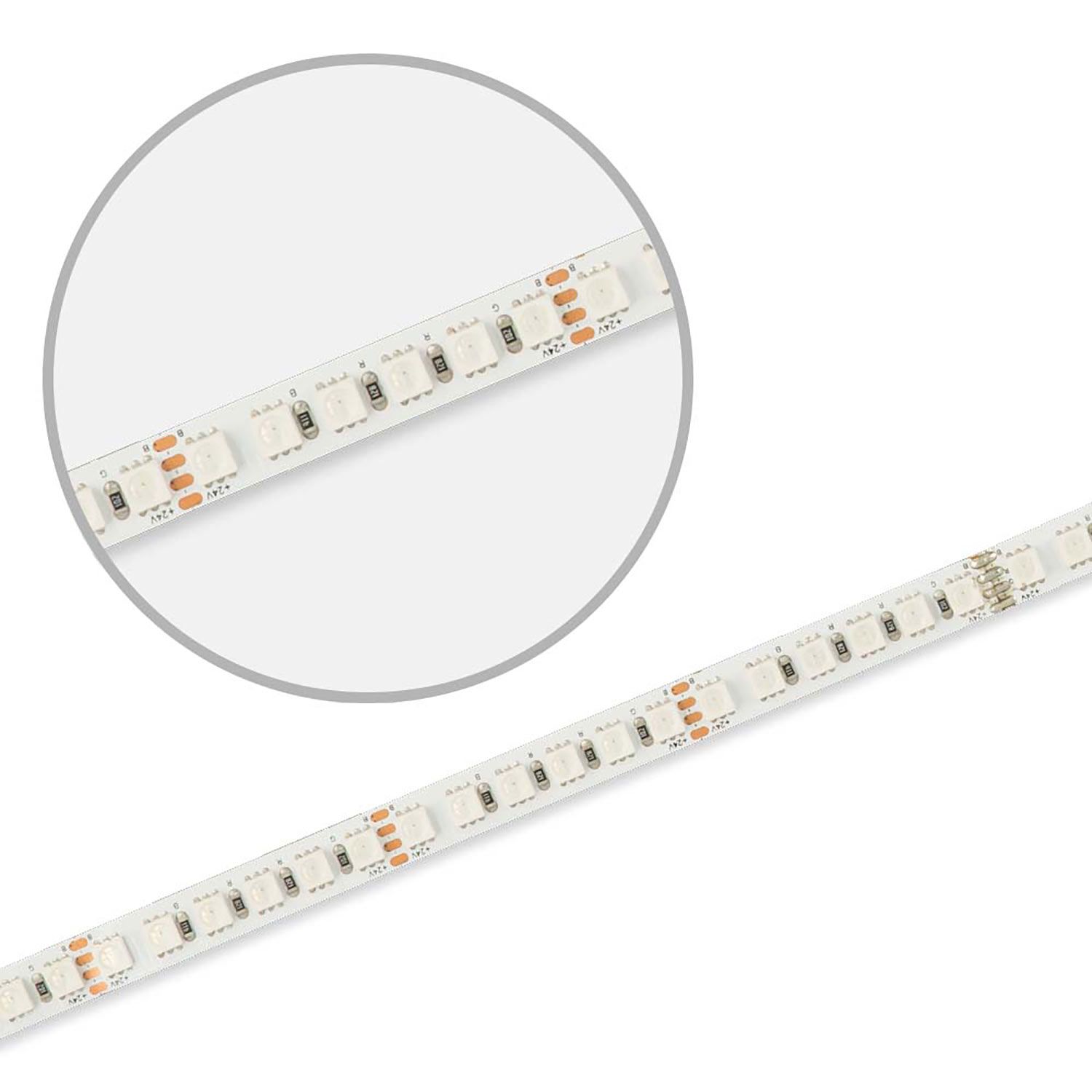 ISOLED LED RGB Linear10 Flexband, 24V DC, 12W, IP20, 5m Rolle, 120 LED/m - 3
