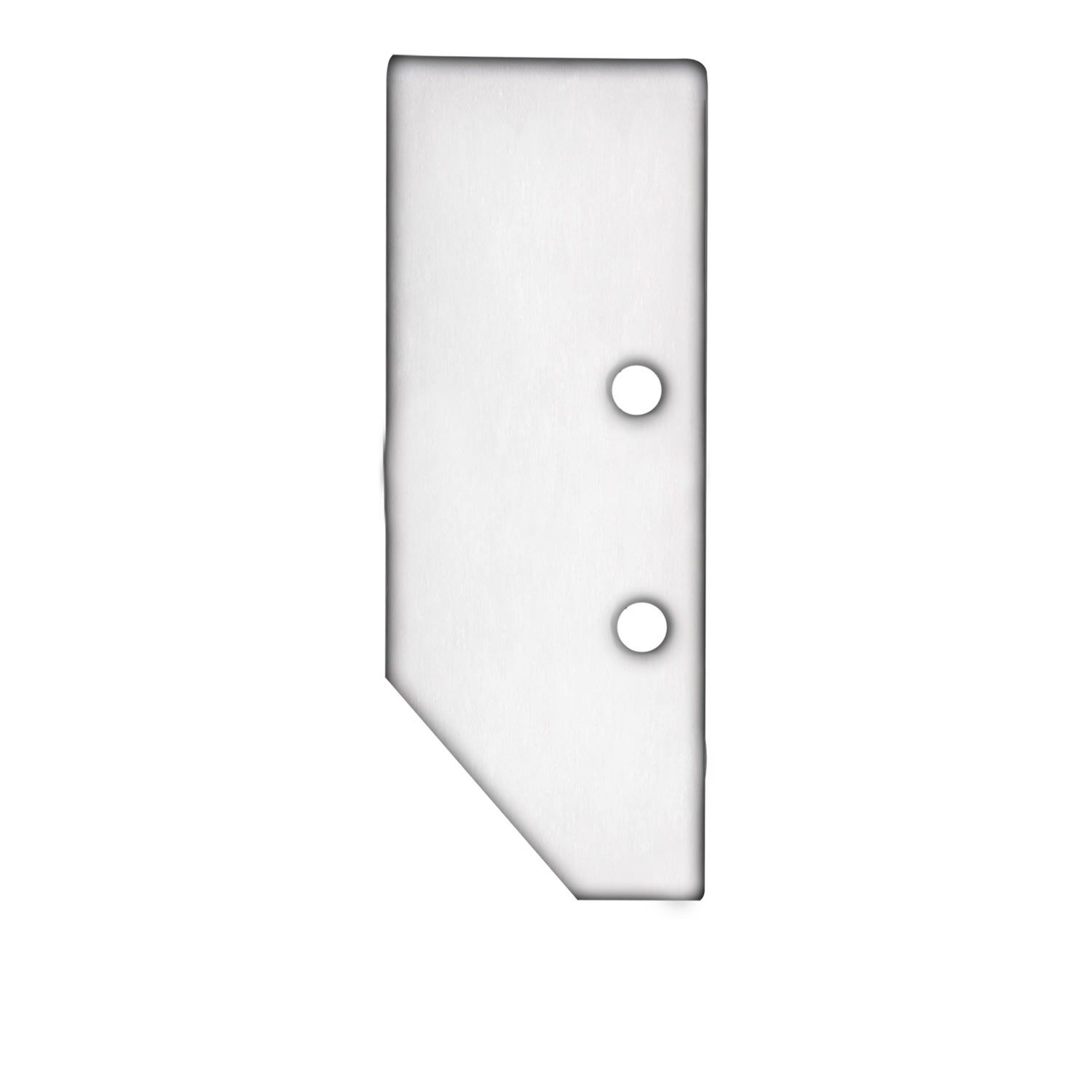 ISOLED Endkappe EC92 Aluminium weiß RAL 9003 für Profil HIDE ASYNC inkl. Schrauben ISOLED Endkappe EC92 Aluminium weiß RAL 9003 für Profil HIDE ASYNC inkl. Schrauben - 1
