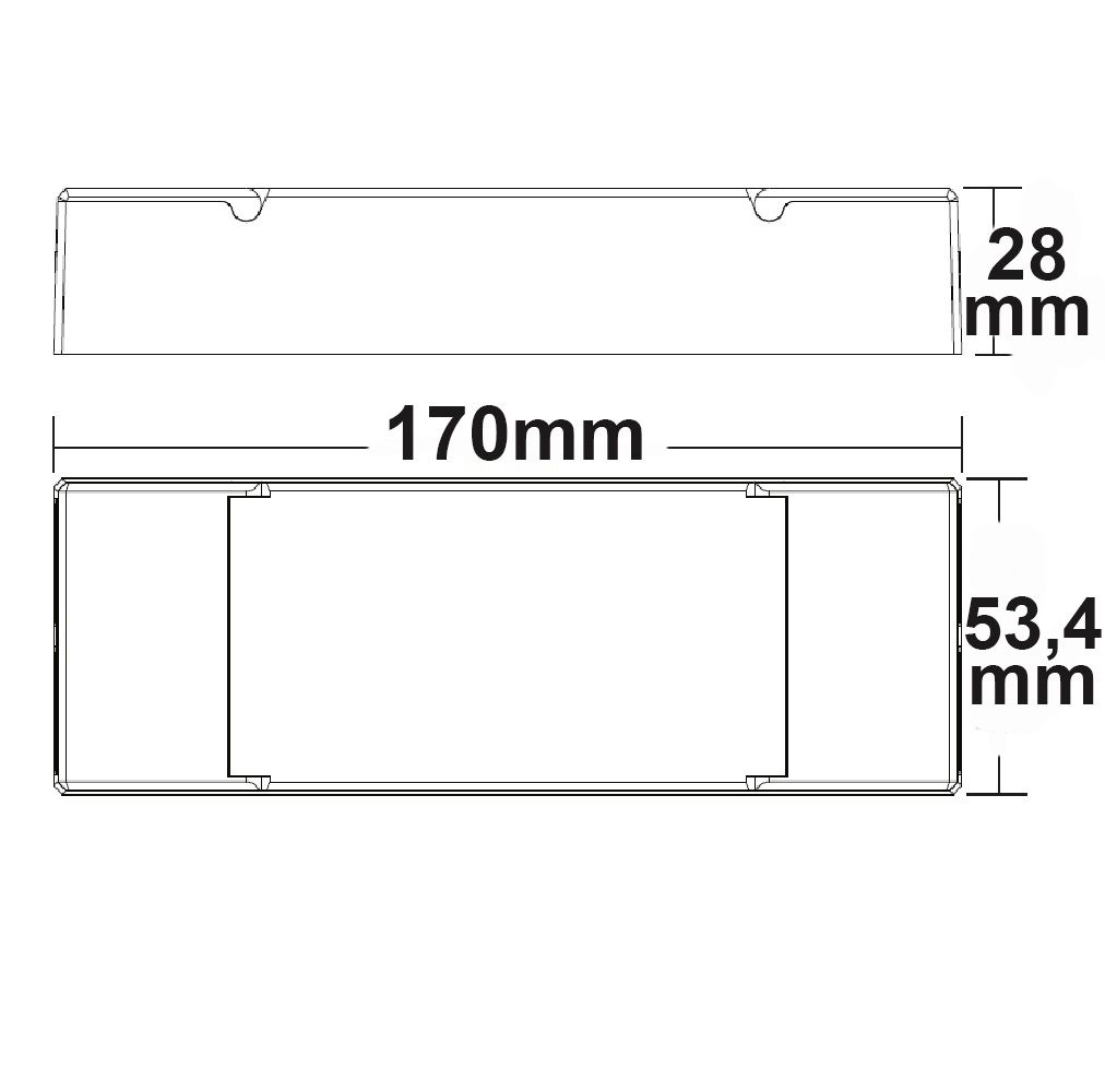 ISOLED DALI DT8 1 Adresse Universal Push-Dim PWM-Dimmer, 4 Kanal, 12-36V 4x5A, 48V 4x3A - 3