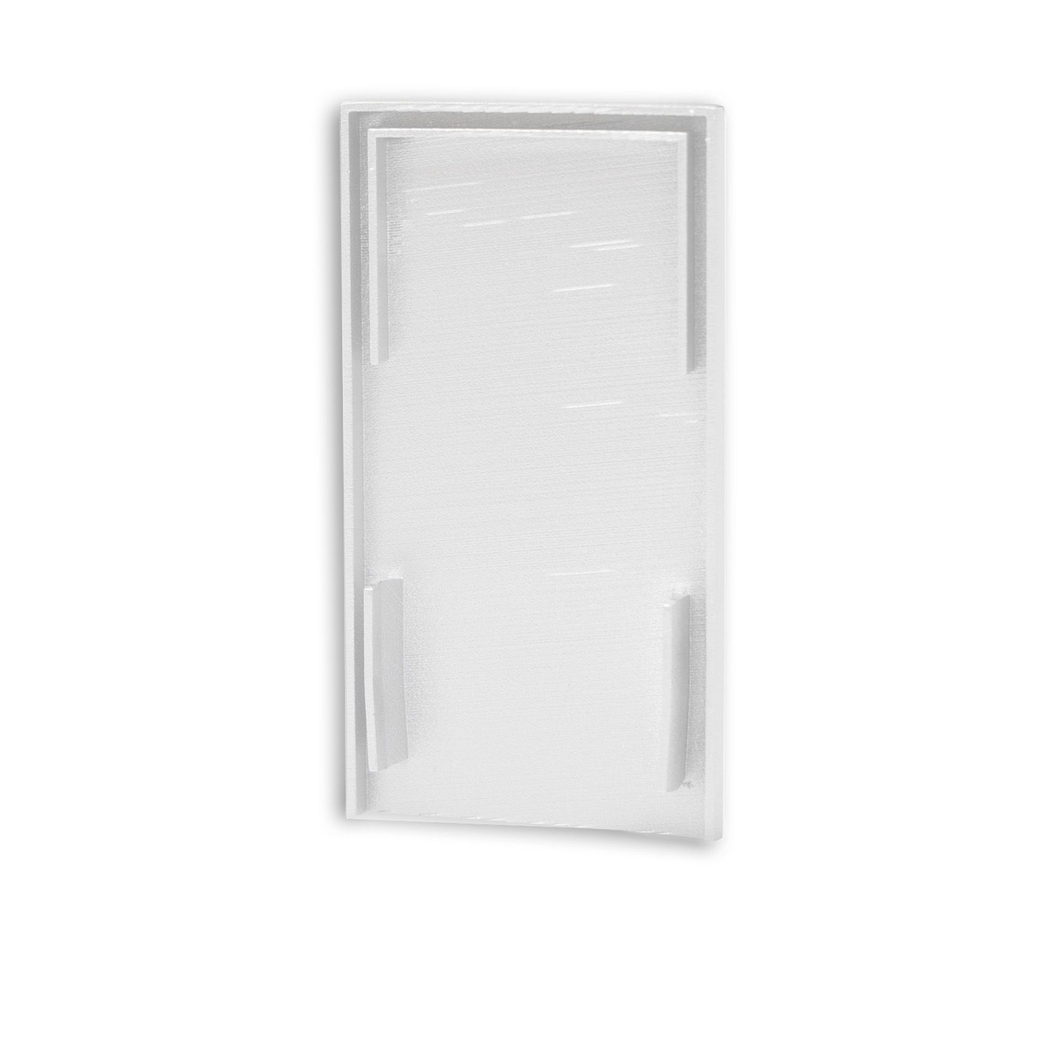 ISOLED Endkappe EC113 weiß für LAMP30 V1+V2 mit U-COVER63, 2 Stück, mit Lichtfalle - 2