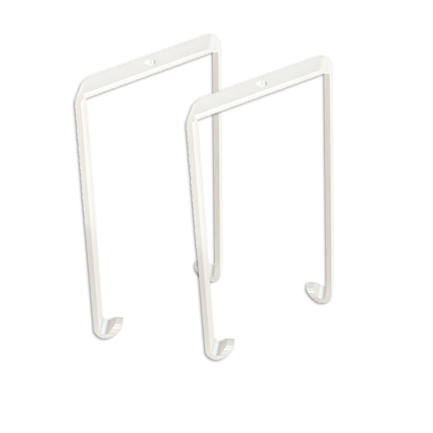 ISOLED Montagebügel Z64 für Leuchtenprofil HALON zur Deckenanbau-Montage, 2 STK, weiß - 2
