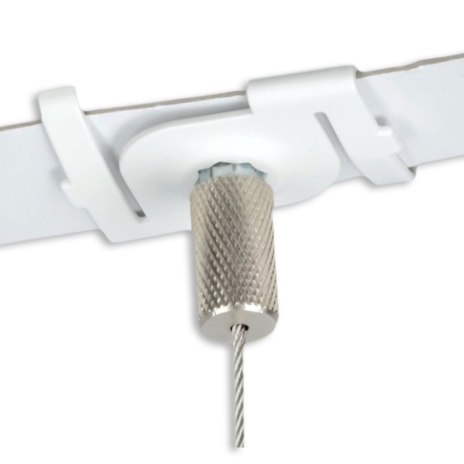 ISOLED Deckenclip Abhängung für Rasterdecken - Odenwalddecken bis 24mm mit Schraubkappe - 2
