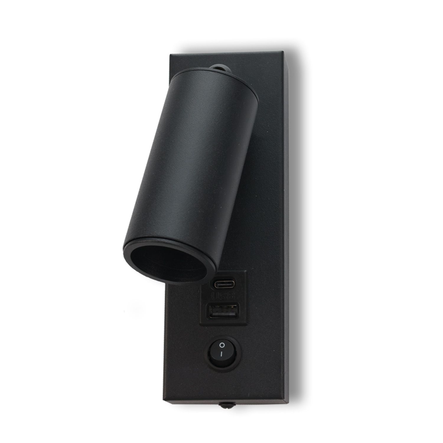 ISOLED LED Leseleuchte, 4,5W, schwarz, mit USB-A und USB-C Ladebuchse, 3000K ISOLED LED Leseleuchte, 4,5W, schwarz, mit USB-A und USB-C Ladebuchse, 3000K - 1