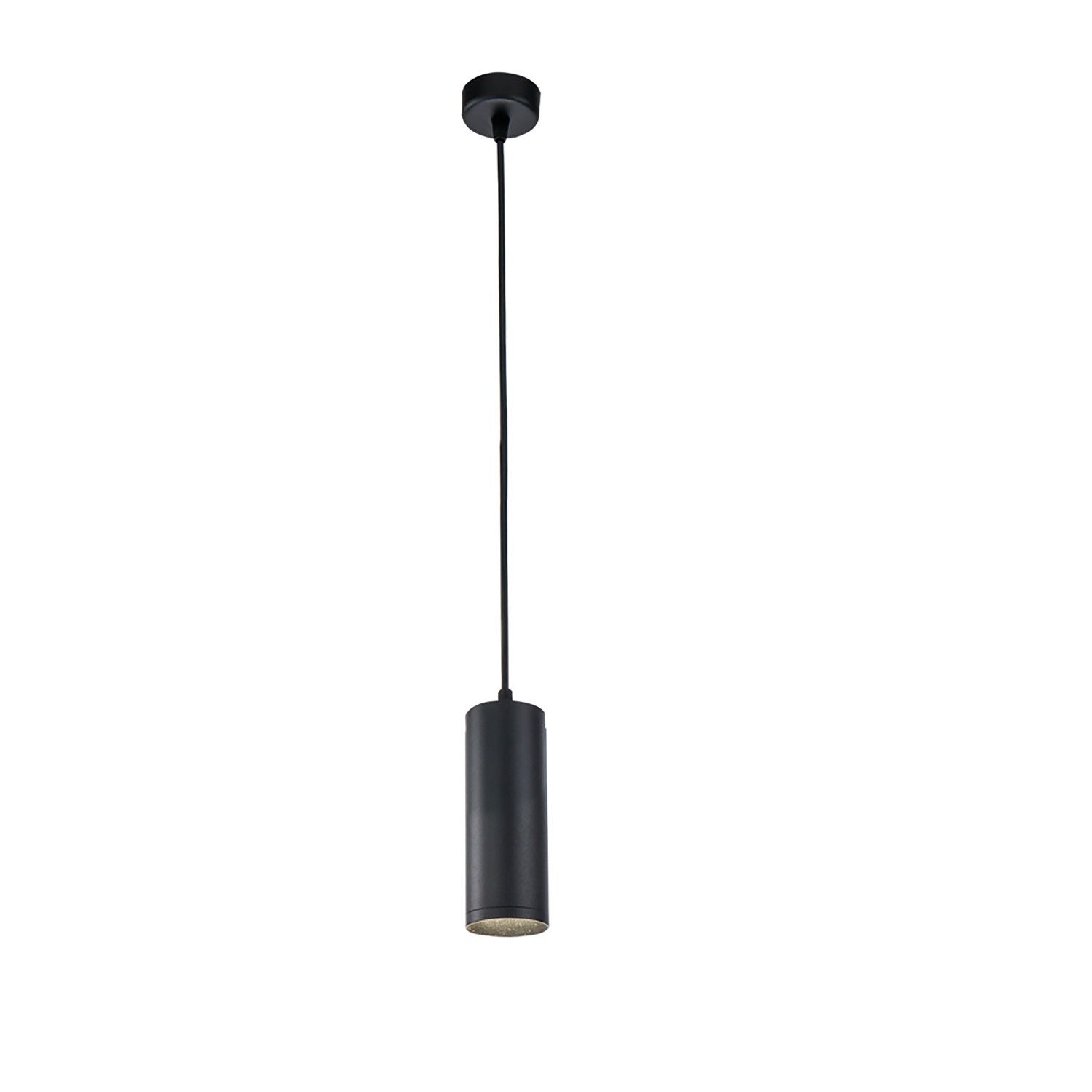 ISOLED Pendelleuchte 130 GU10, rund, schwarz, exkl. Leuchtmittel - 1