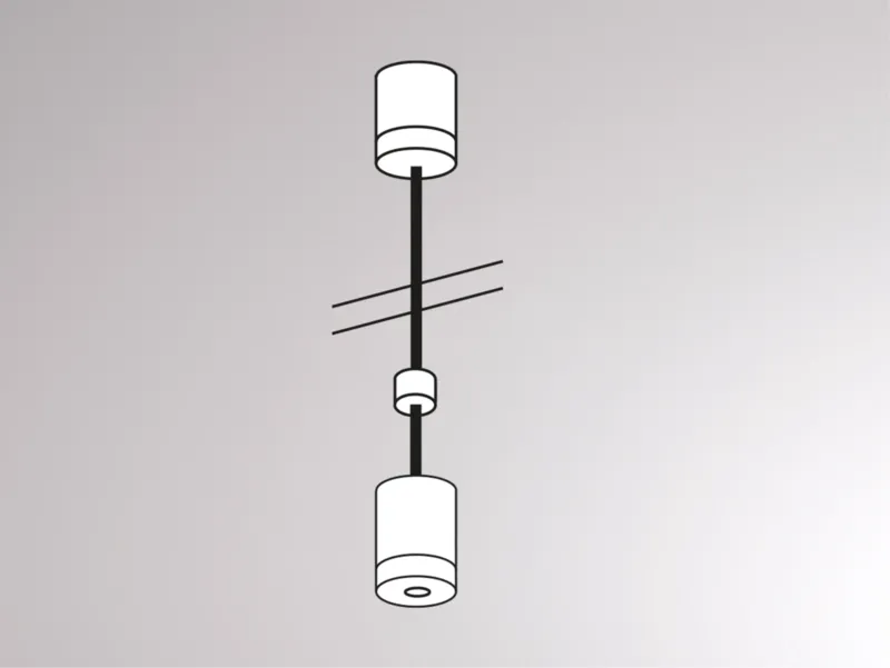 Molto Luce VOLARE ABHÄNGUNG (weiß) Molto Luce VOLARE ABHÄNGUNG (weiß) - Produktbild 1