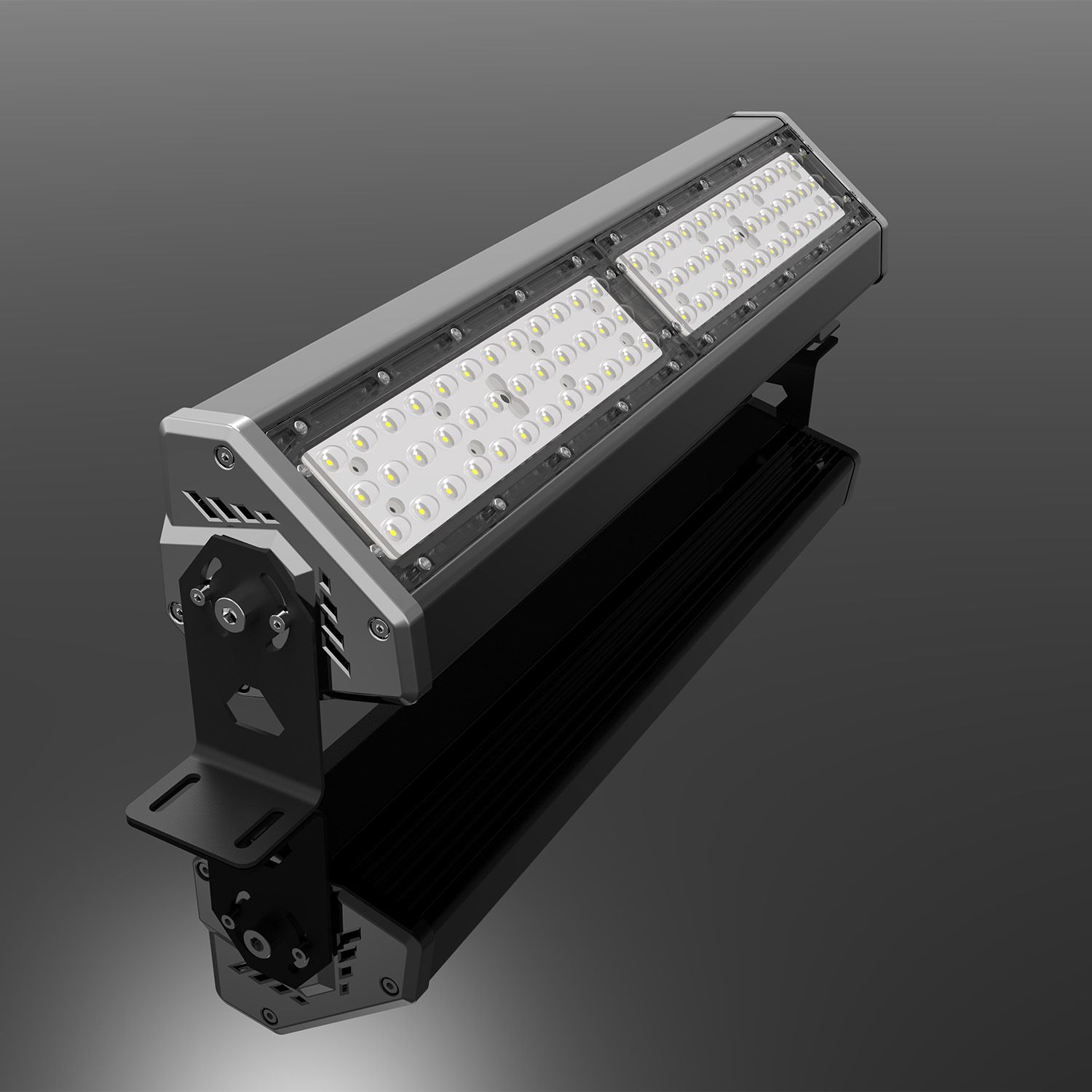 ISOLED LED Hallenleuchte LN 150W, 80x150°, IP65, 1-10V dimmbar, kaltweiß - 6