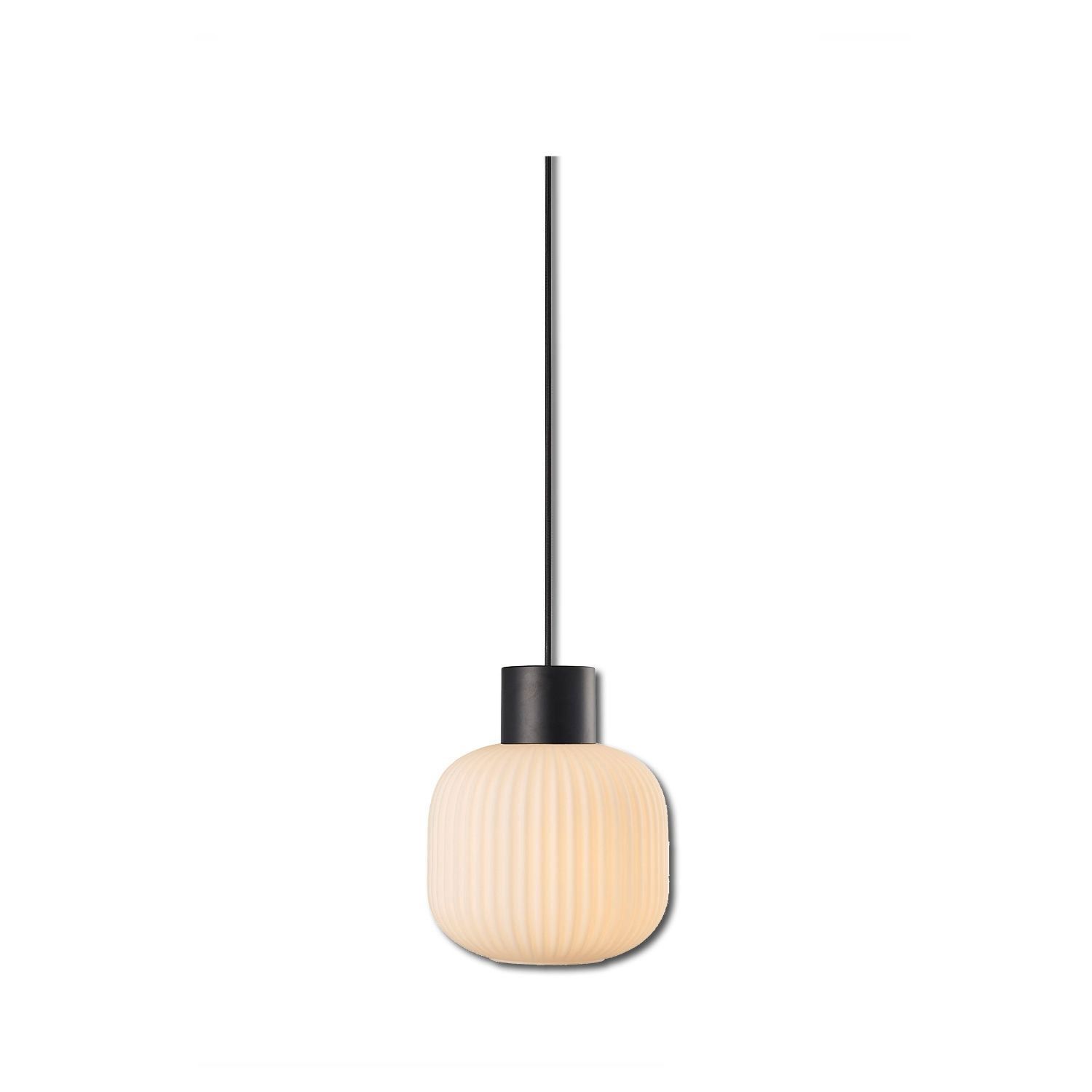 ISOLED Pendelleuchte, white Glas, rund, E27, 50-300cm, exkl. Leuchtmittel, exkl. Baldachin - 1