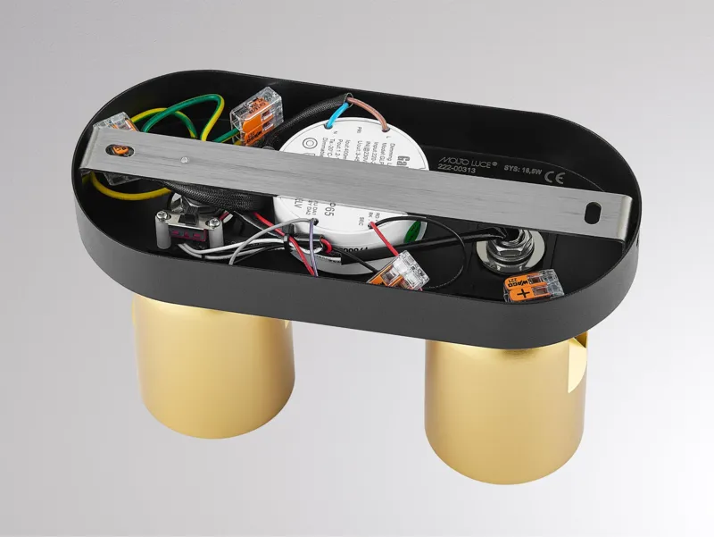 Molto Luce NUUN SPOT II SD (schwarz gold) - Produktbild 9