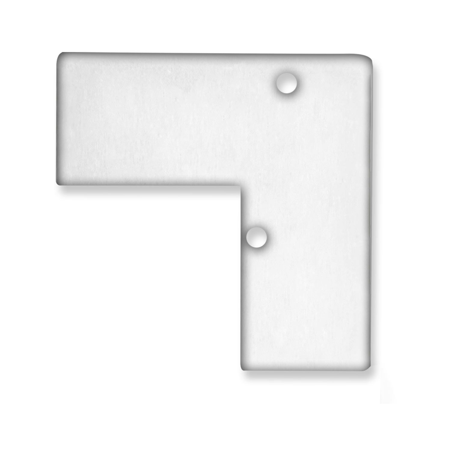 ISOLED Endkappe EC93 Aluminium eloxiert für Profil HIDE ANGLE inkl. Schrauben ISOLED Endkappe EC93 Aluminium eloxiert für Profil HIDE ANGLE inkl. Schrauben - 1