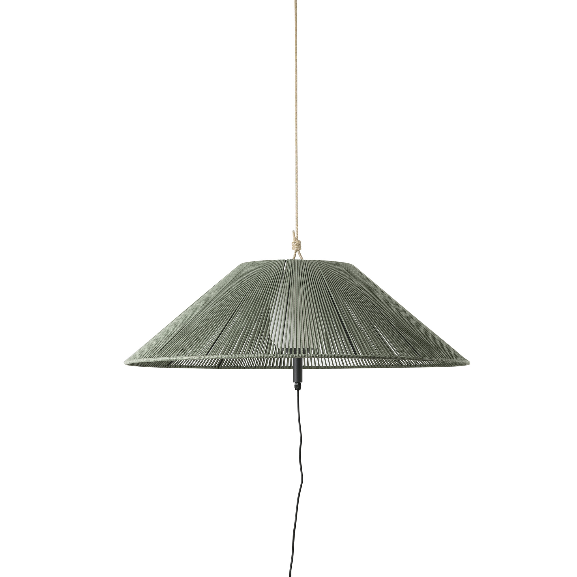 Faro SAIGON OUT C100 olivgrün tragbare und hängende Lampe mit Lochabdeckung - 1