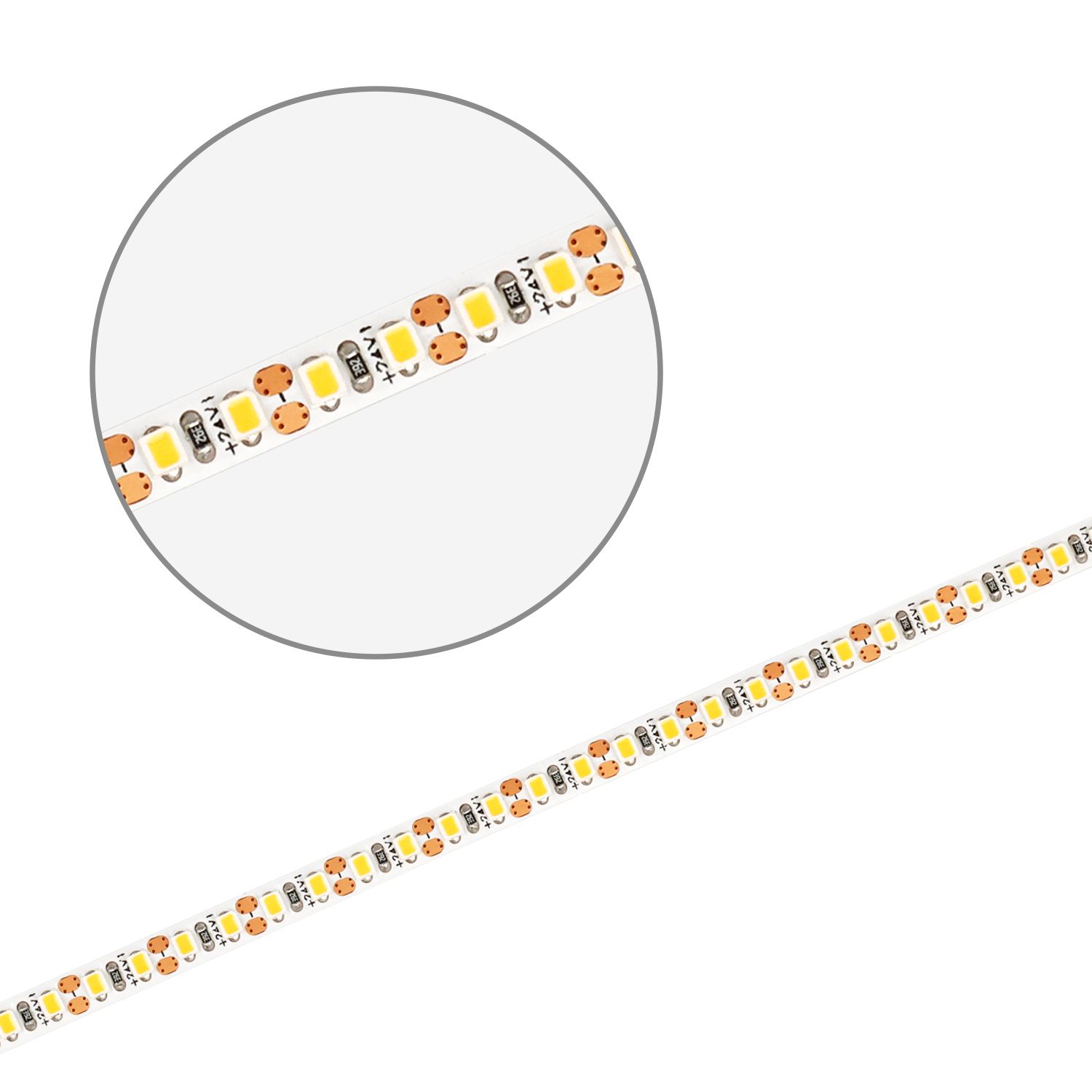 ISOLED LED CRI927 MICRO Linear Flexband, 24V DC, 6W, IP20, 5m Rolle, 240 LED/m - 3
