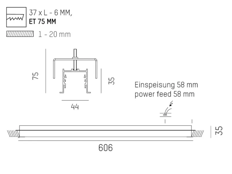 Molto Luce RIDE IP54 R (aluminium eloxiert) - 2