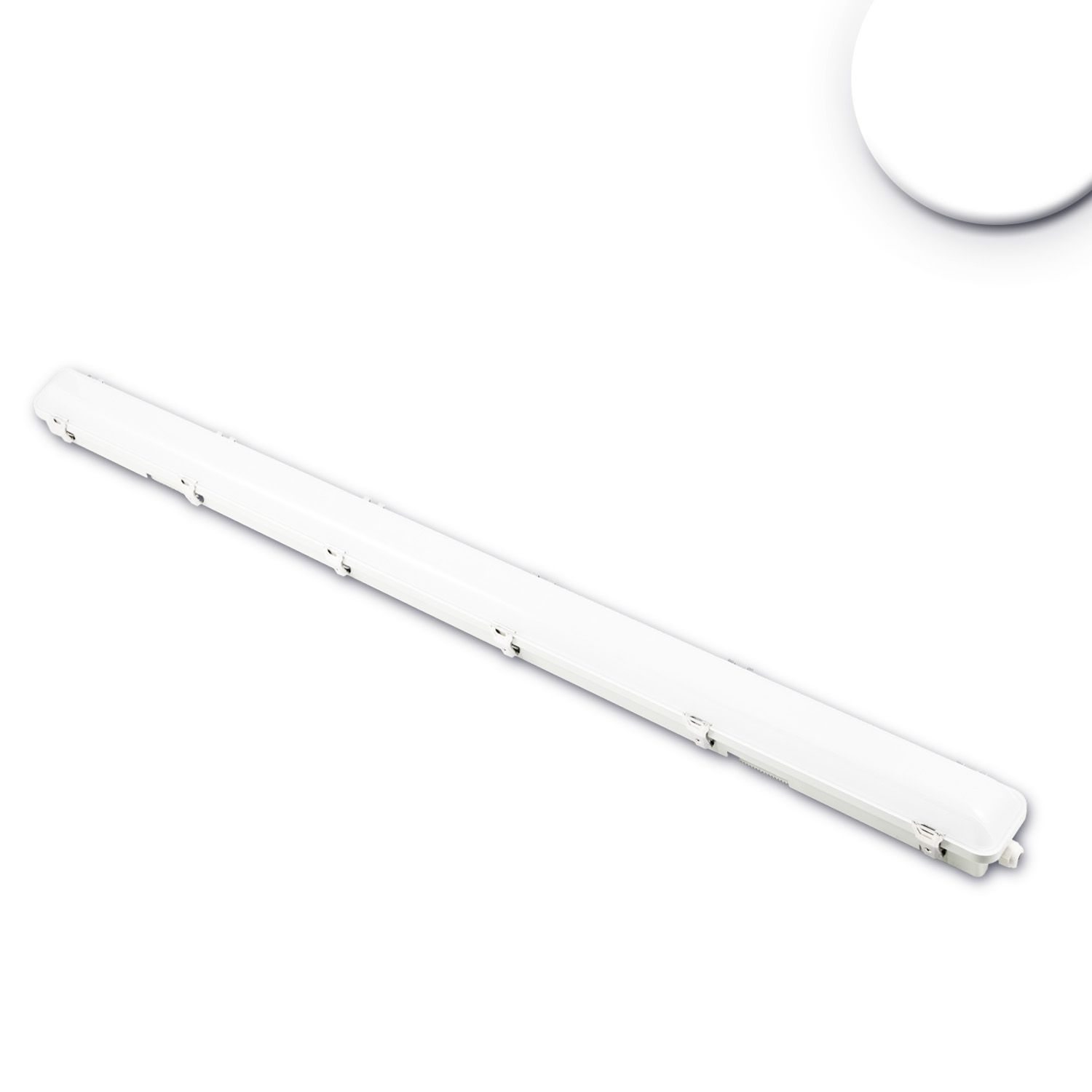 ISOLED LED Wannenleuchte 150cm, IP65, PowerSwitch 33-60W, 4000K - 1