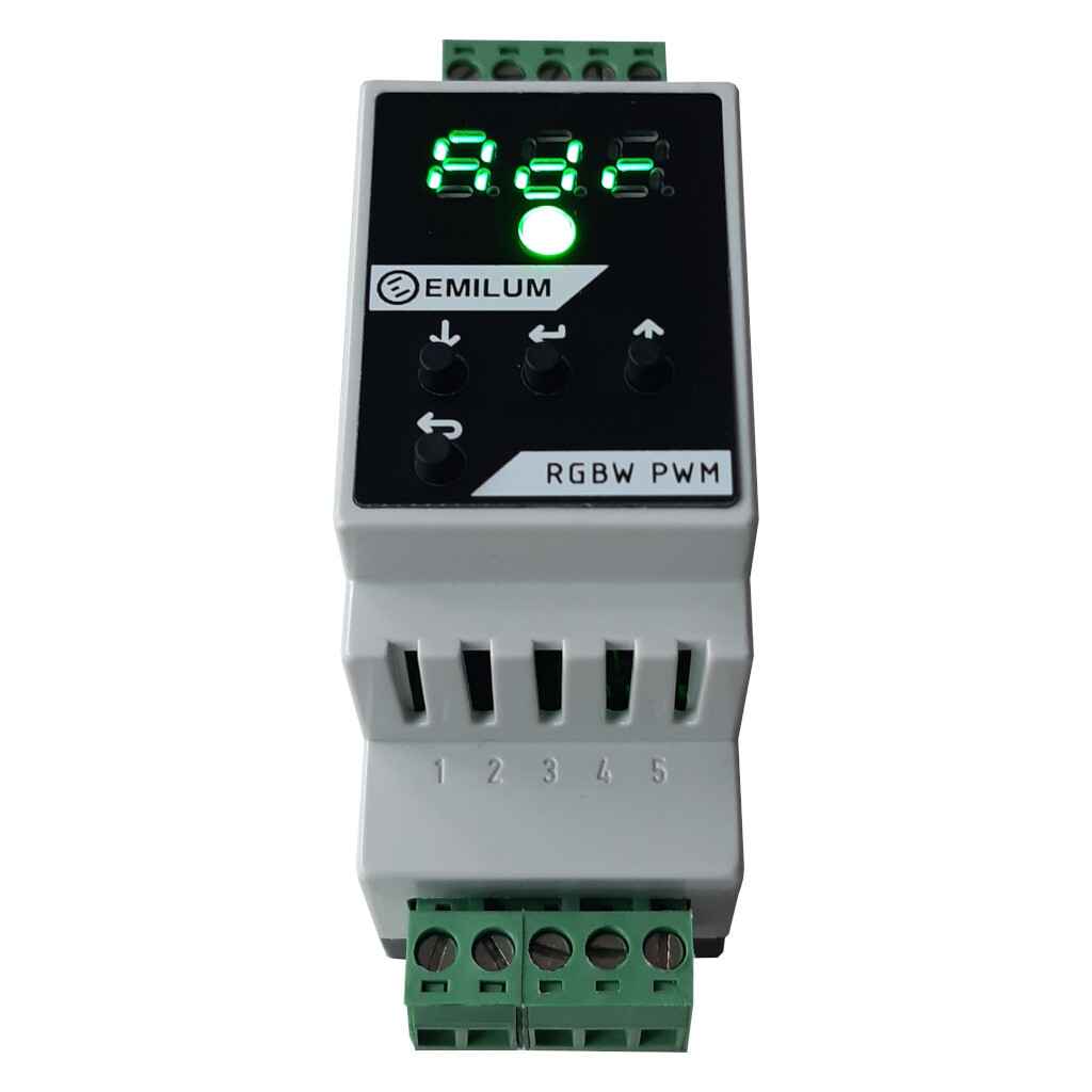 Emilum LED-PWM-Dimmer, 4-Kanal, DMX/RDM, 12-24V, 300W (150W @12V) - Produktbild 2