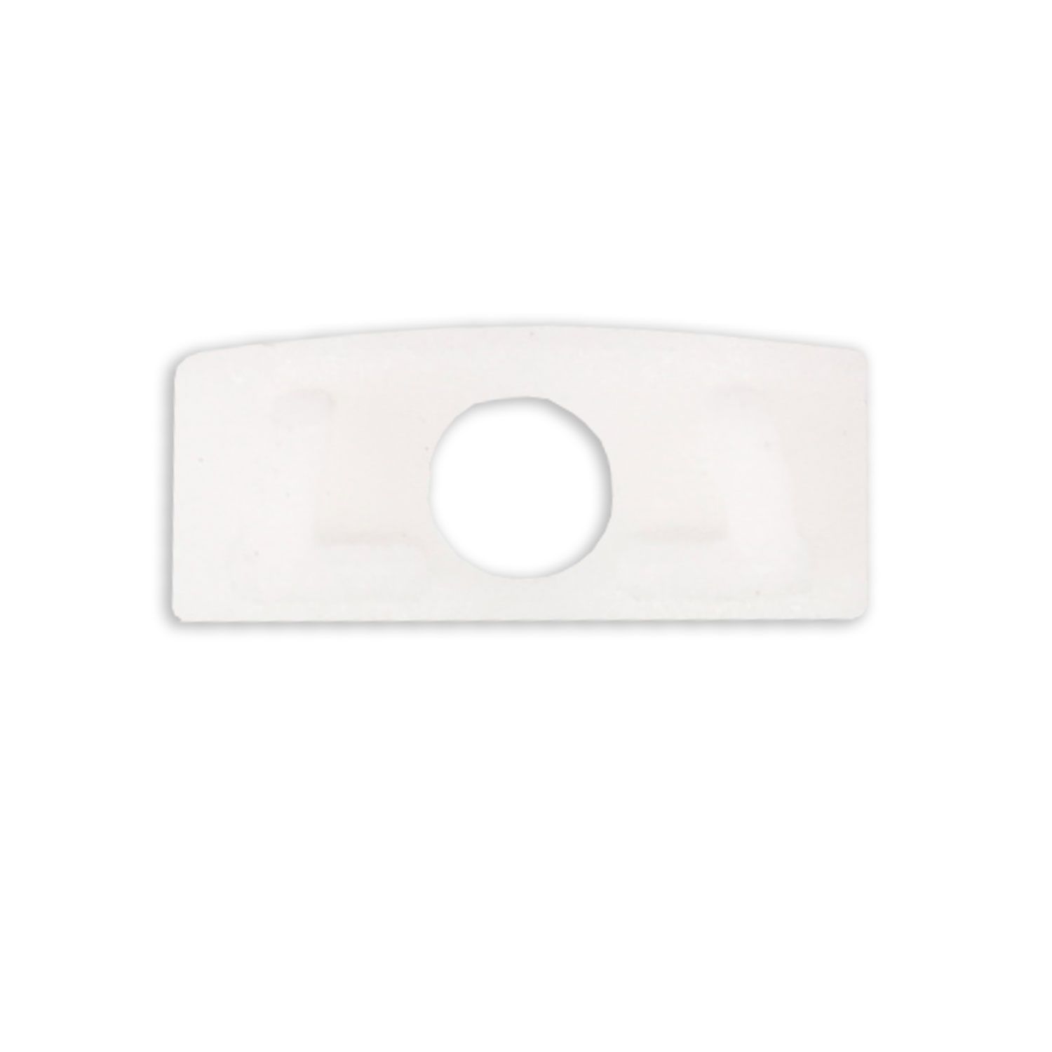 ISOLED Endkappe EC224 für Profil MINI-AB V2 weiß, mit Kabeldurchführung, 1 STK - 2