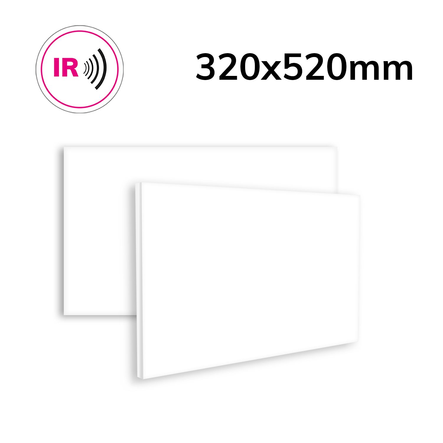ISOLED Infrarot-Panel BEST STANDARD 320x520mm, 160W - 1