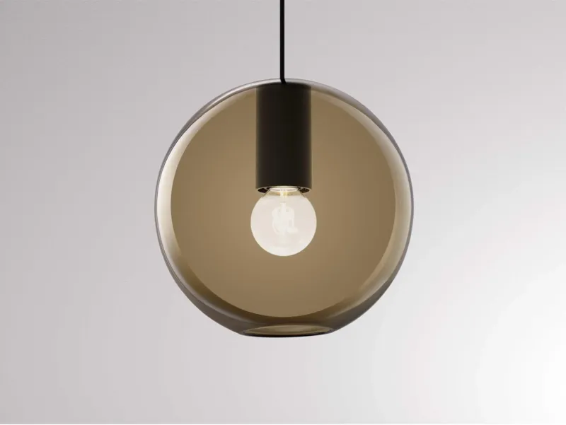 Molto Luce LOON MINI BALL VOLARE (schwarz/braun) Molto Luce LOON MINI BALL VOLARE (schwarz/braun) - 1