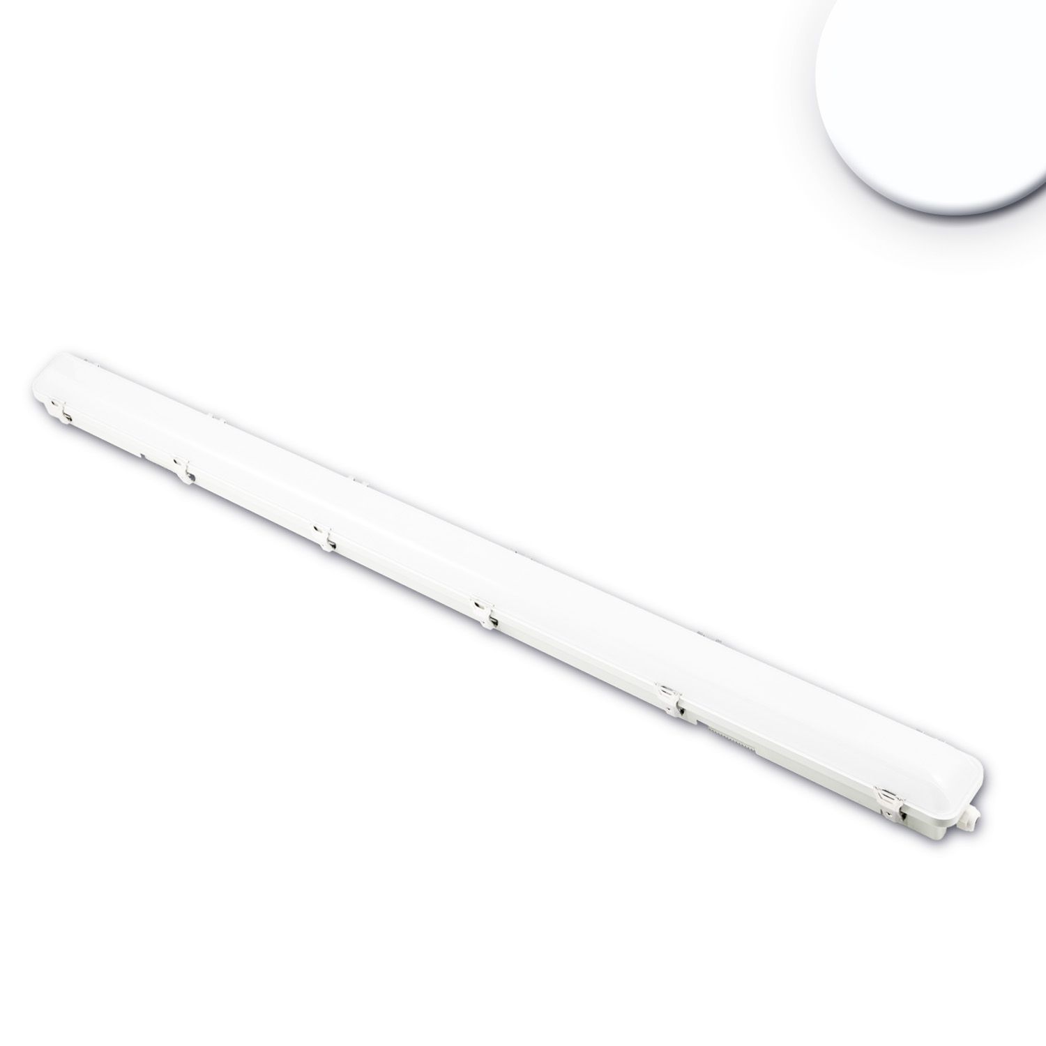 ISOLED LED Wannenleuchte 150cm, IP65, PowerSwitch 33-60W, 6000K - 1