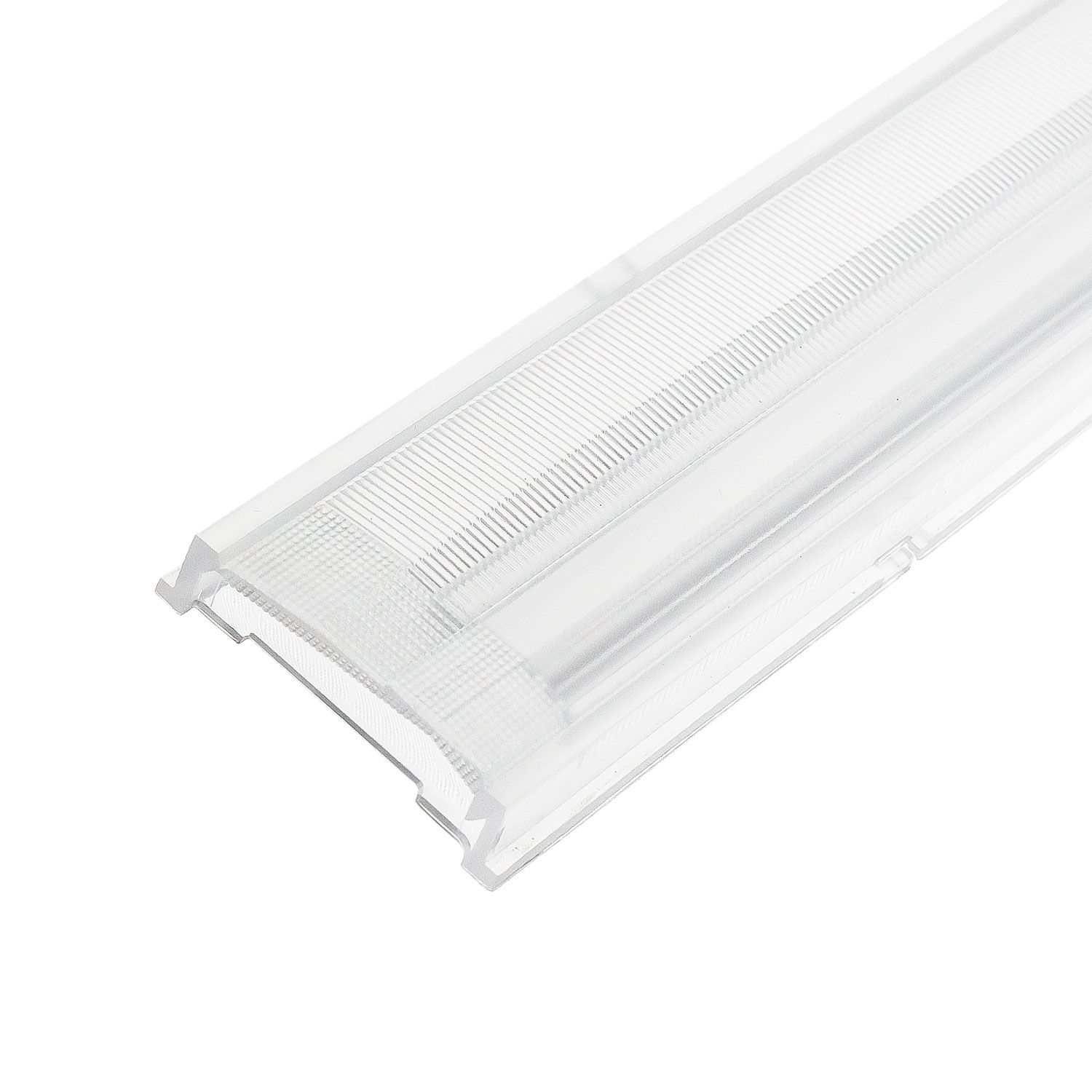 ISOLED Einschubcover 25° Linse asymmetrisch für 3-Phasen Linearleuchte prismatisch, 120cm - 1