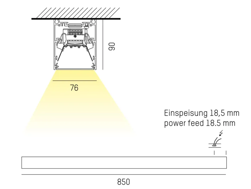 Molto Luce LOG OUT 2.1 SD (aluminium eloxiert) - Produktbild 2