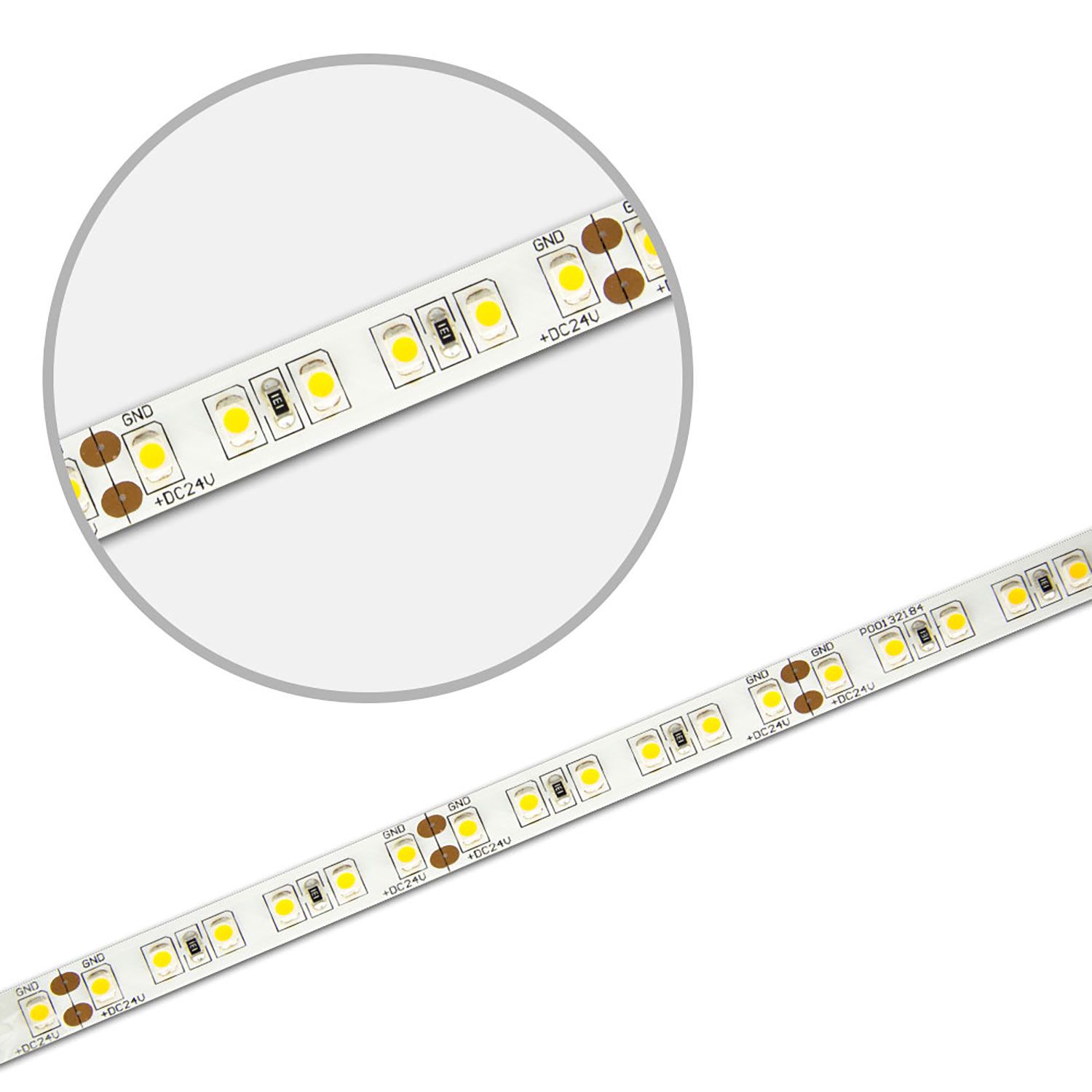 ISOLED LED SIL830 Flexband, 24V DC, 9,6W, IP20, 3000K, 5m Rolle, 120 LED/m - 3