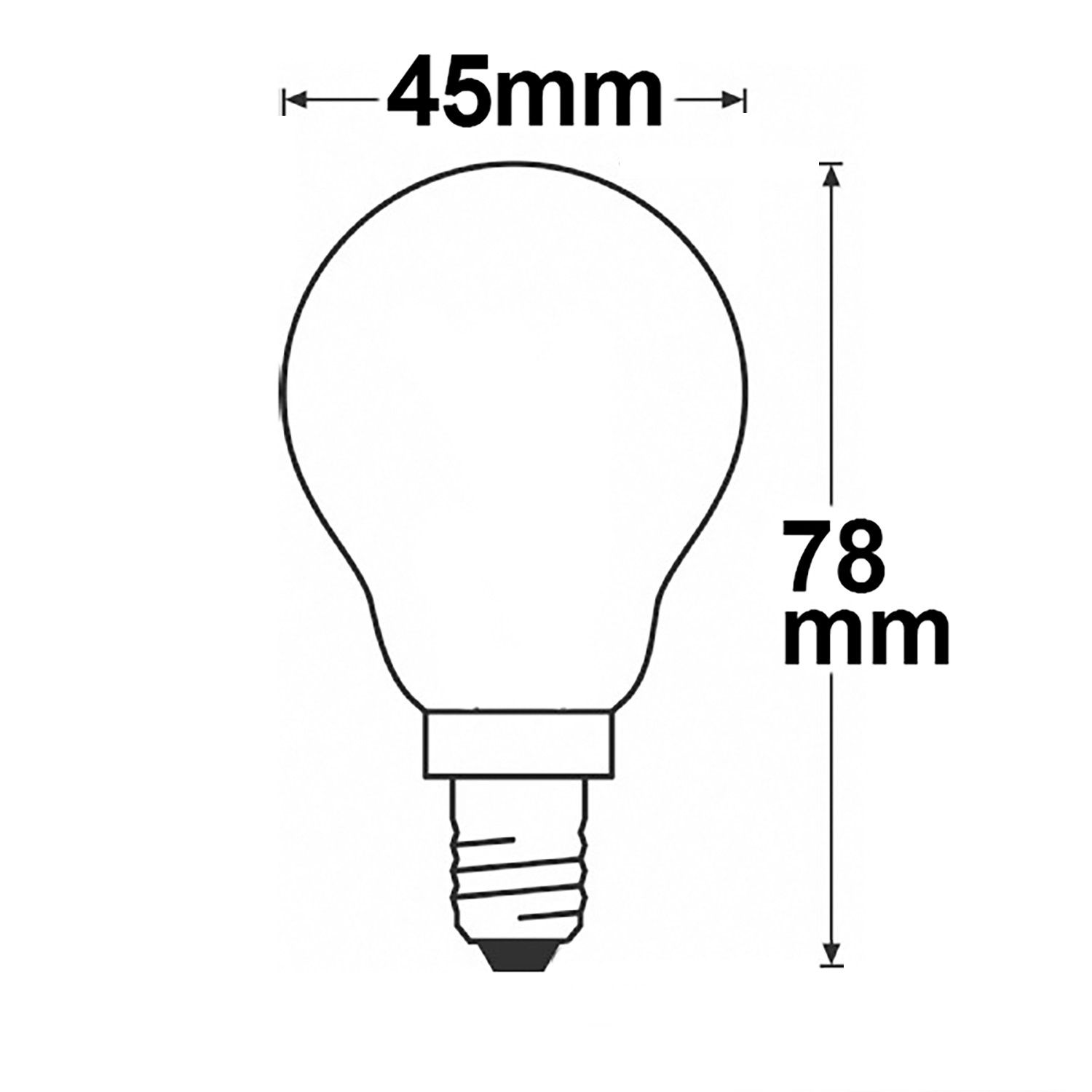 ISOLED E14 LED Illu, 4W, milky, warmweiß, dimmbar - 2